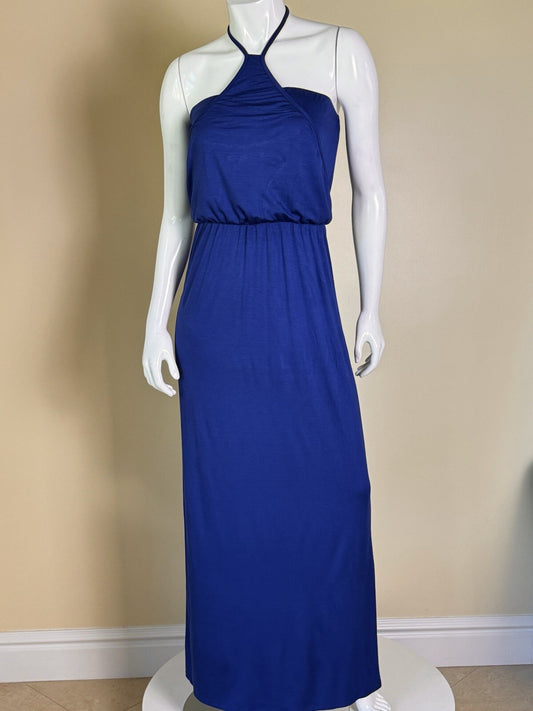 TRINA TURK Goldie Maxi Dress in Royal Blue Sz S (64)