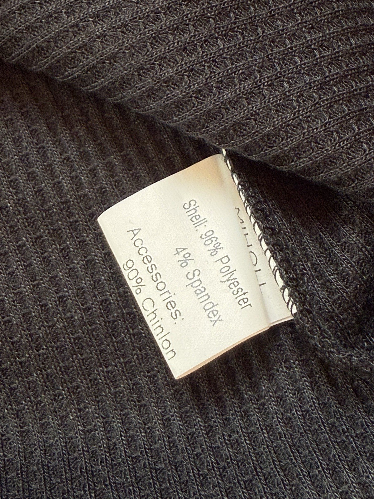 Miholl Women's Blouse Lace Long Sleeves Size L. (B.167)