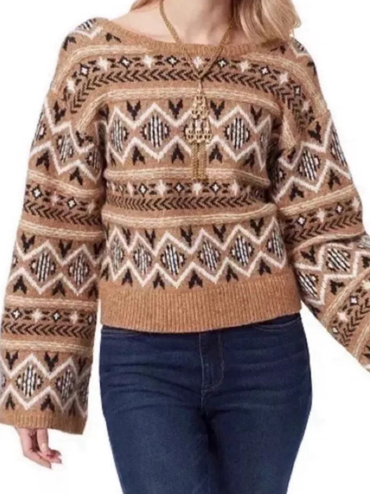 $129 Sam Edelman Wide Sleeve Sweater Sz XL      (B.93)