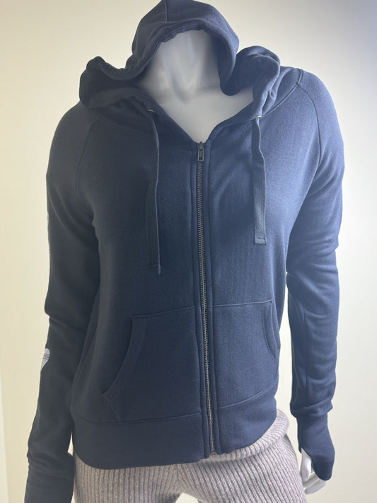 BIRD & VINE Los Angeles Women’s Sz M Tennis Logo Hoodie Sweater.  (B.107)