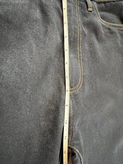 WE WORE WHAT Women’s Gray Denim High Rise Jeans Wide Leg Size 30 NWT