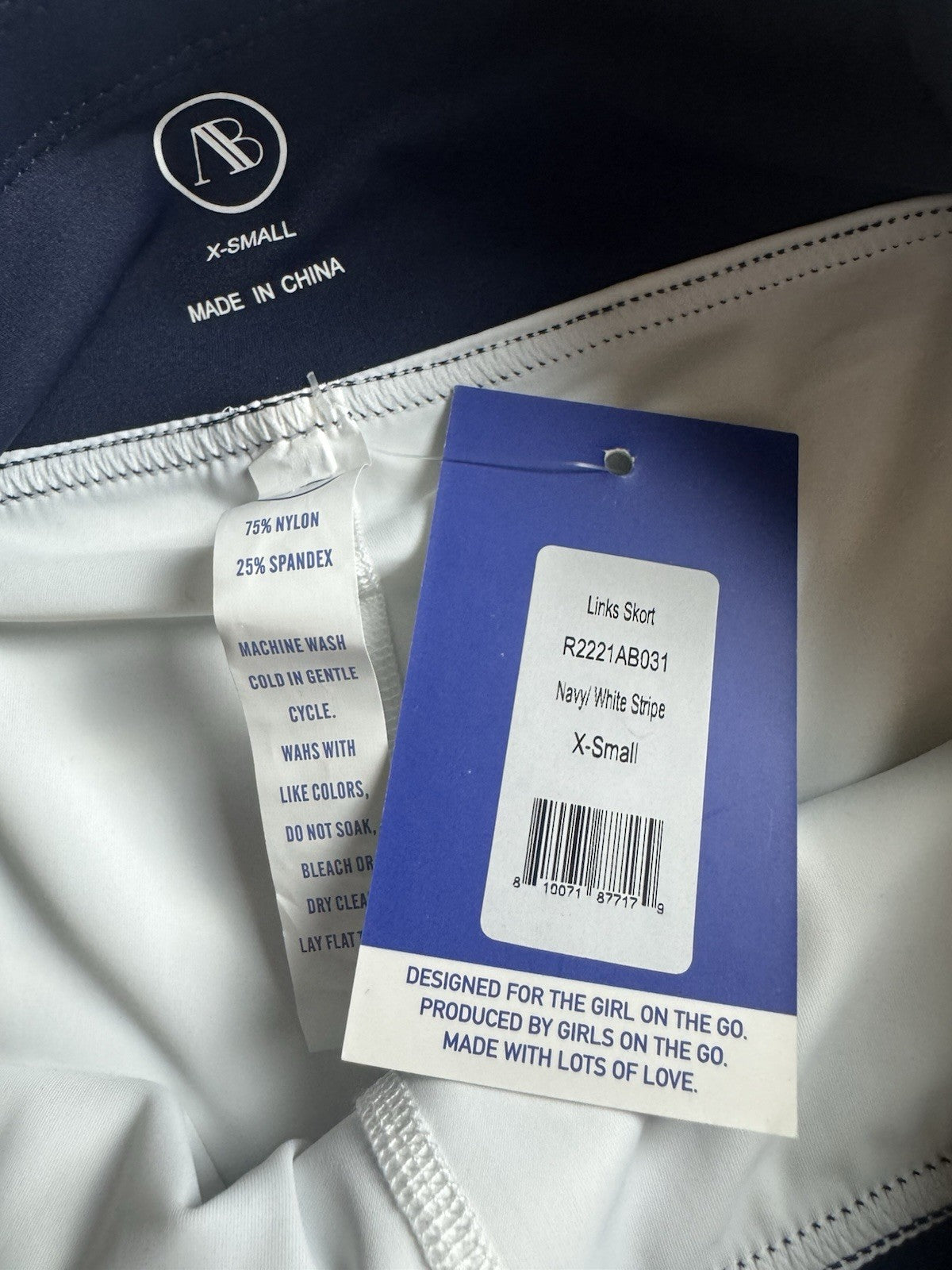 Addison Bay Women’s Skort Skirt Sz XS  (B.164)