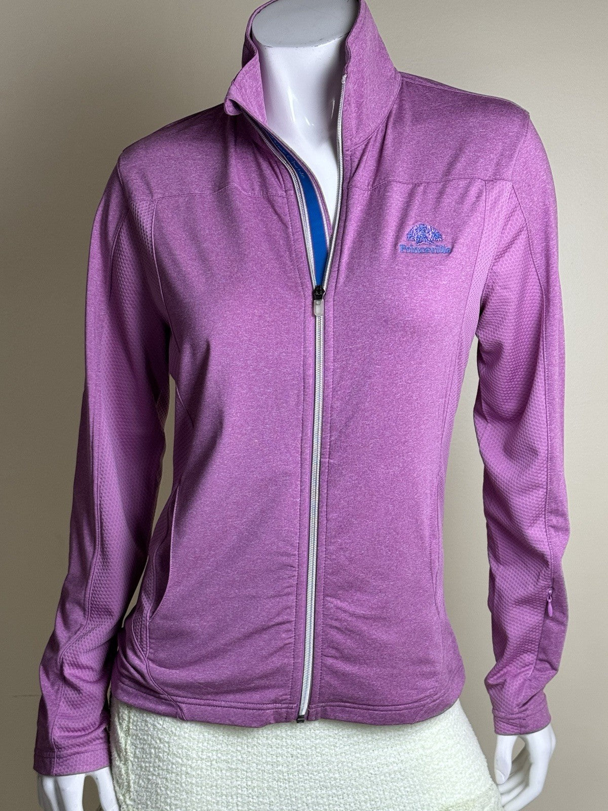 LeverWear Women's Prince Course Logo Jacket Sz M.   (B.032)