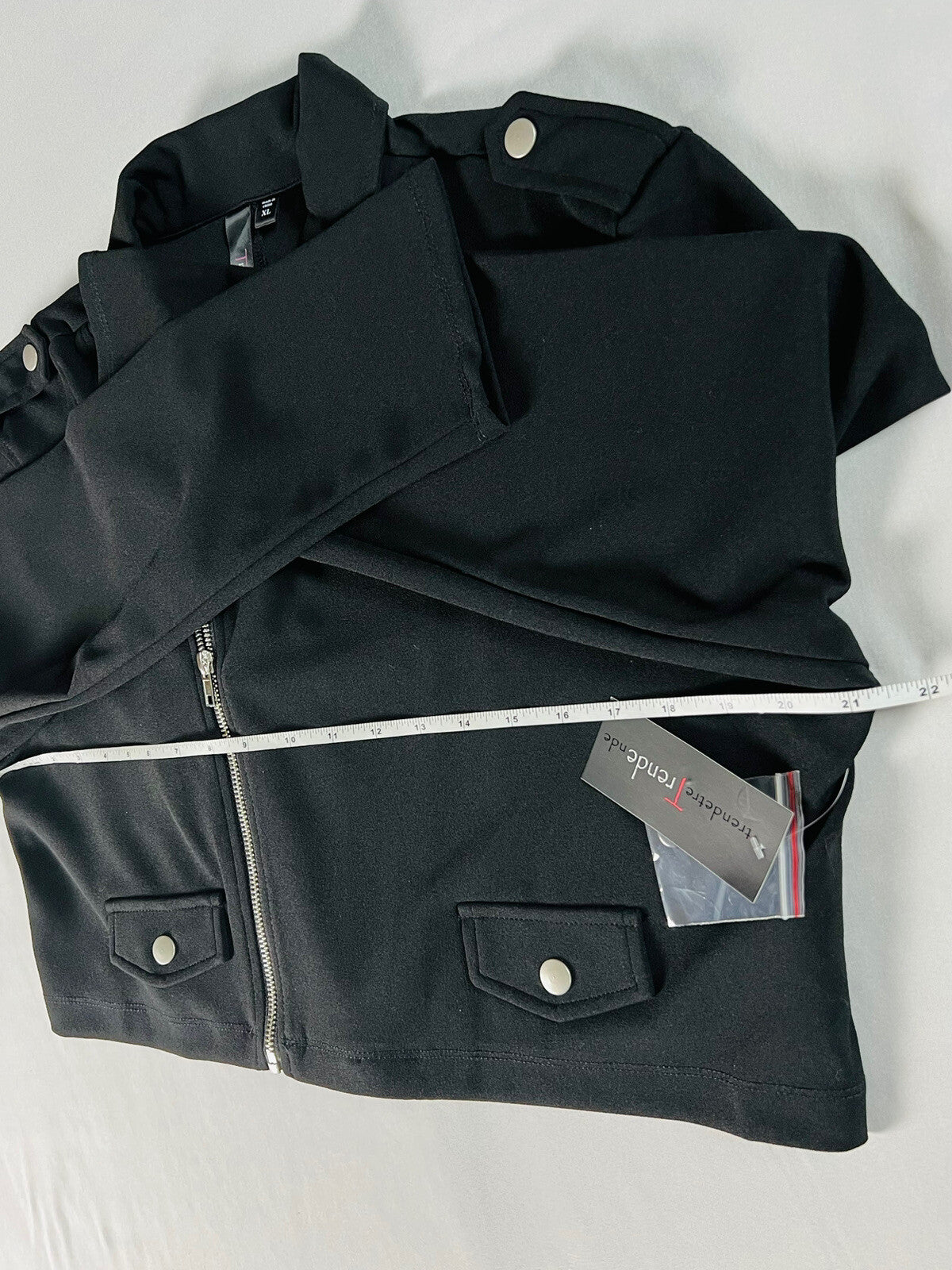 Trende Women's Long Sleeve Black Jacket/Blazer Size XL