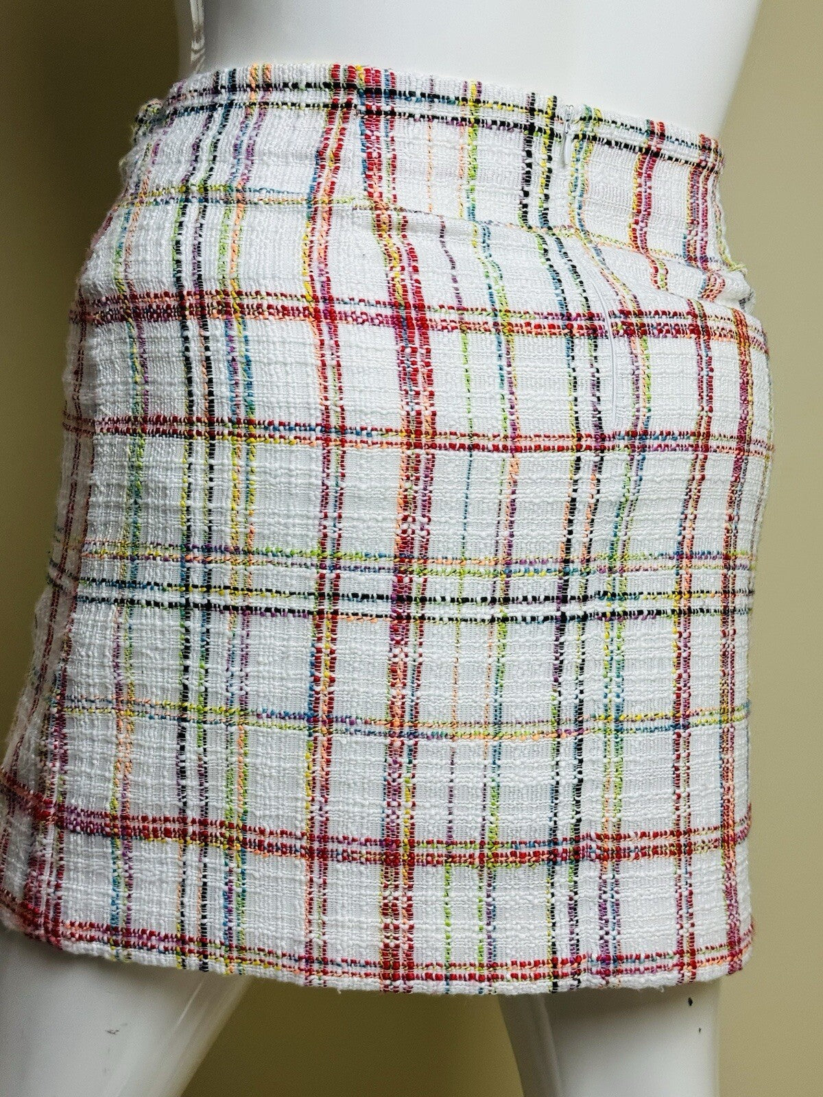 Riley & Rae Women's Tweed Mini Skirt Size 12. (B.91)