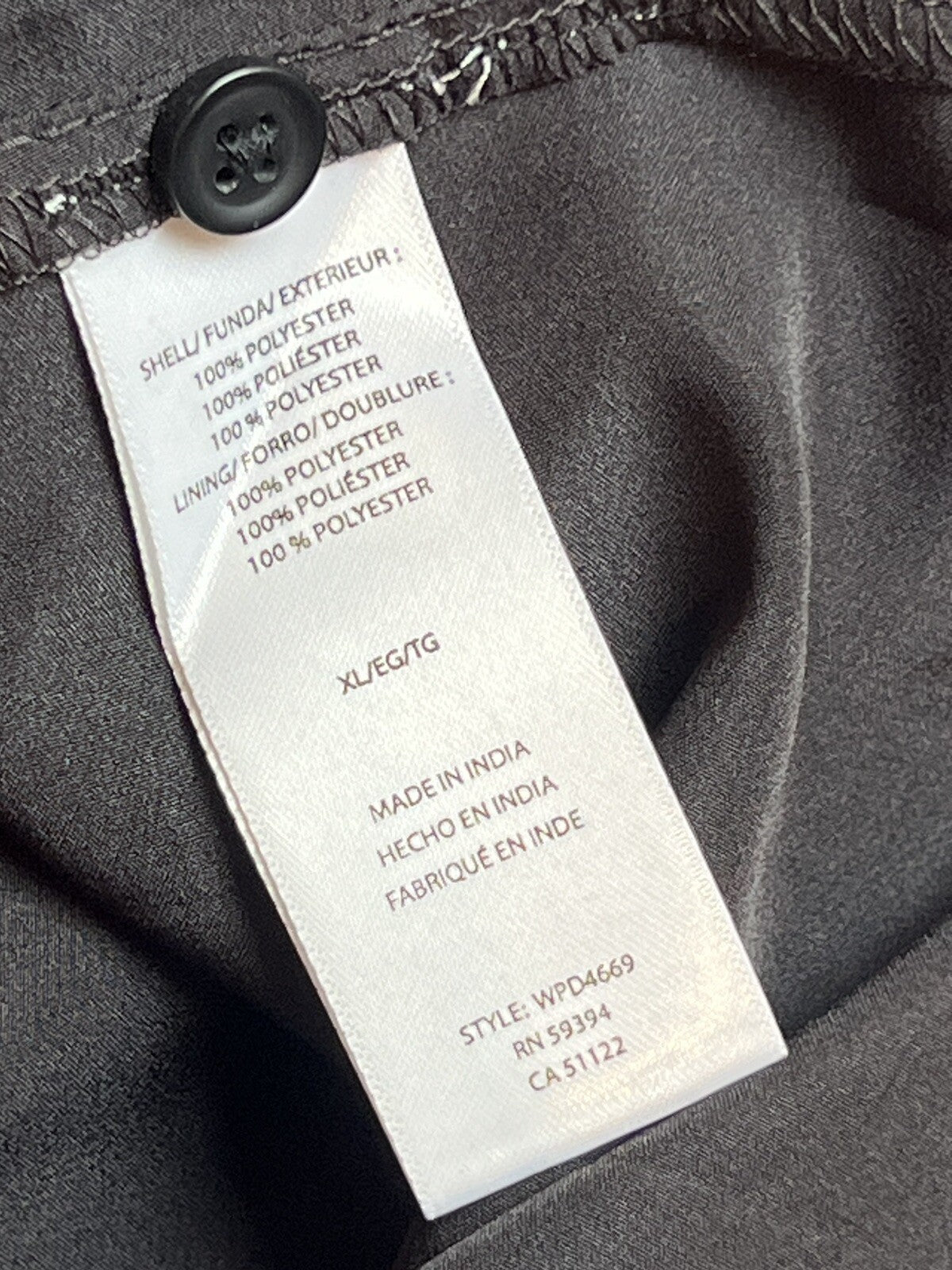 Beach Lunch Lounge Women’s Dress Size XL Black Red Pattern (3)