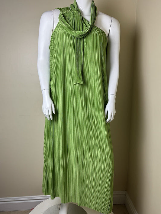 Lovely Grace Women’s Maxi Long Green Dress Sz 2X.  (B.154)
