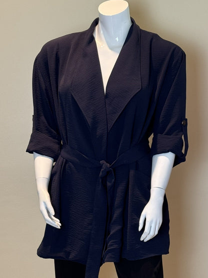 Rafaella Woman’s 3/4 Sleeve Pockets Cardigan Top Sz XL.  (61)