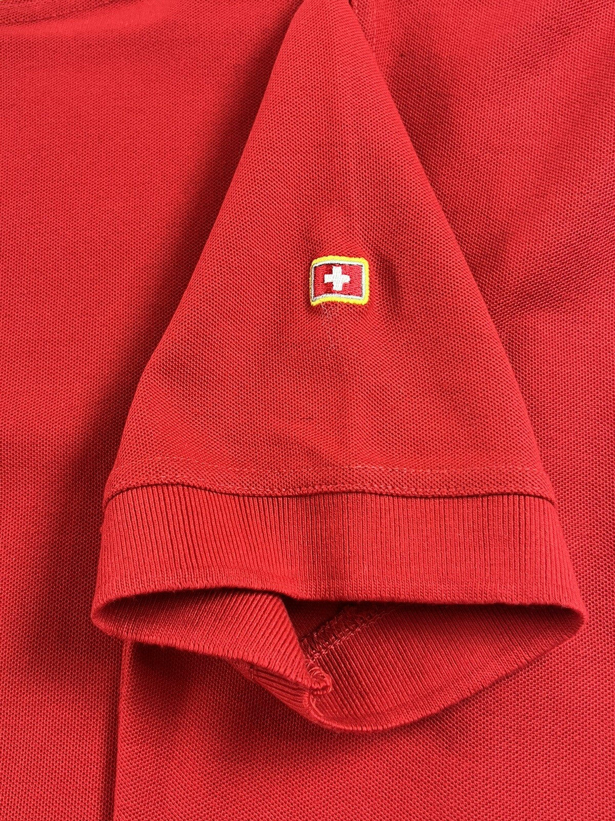 Alpine Club Switzerland Women’s Golf Short Sleeve Shirt Sz 2X