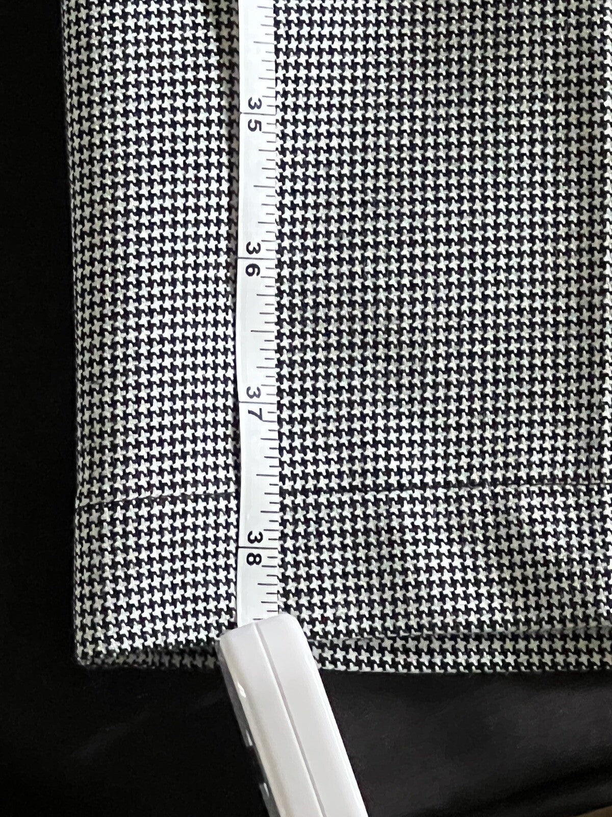 Lizzie Driver Women’s Houndstooth Golf Pants Sz 4 Black White Checks Pattern