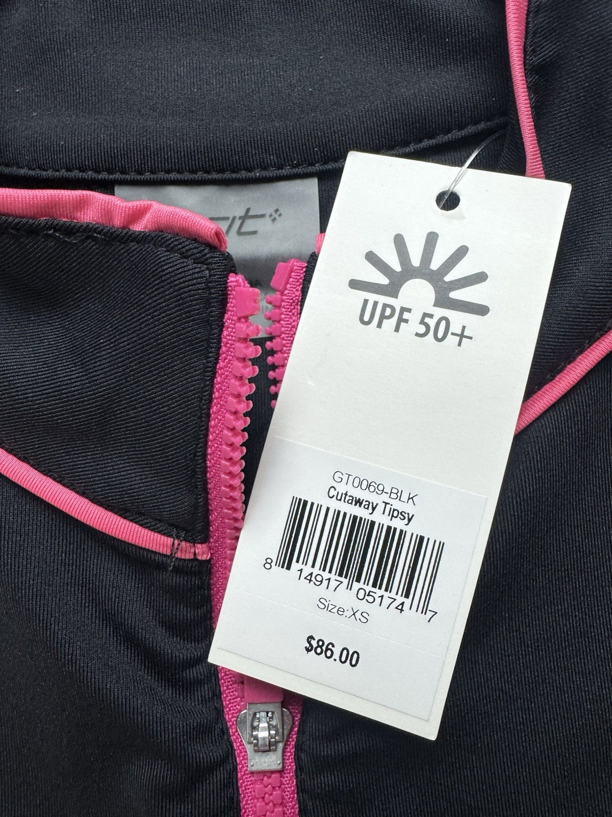 $86 JOFIT Women’s Cutaway Tipsy Golf Shirt Size XS      (B.156)