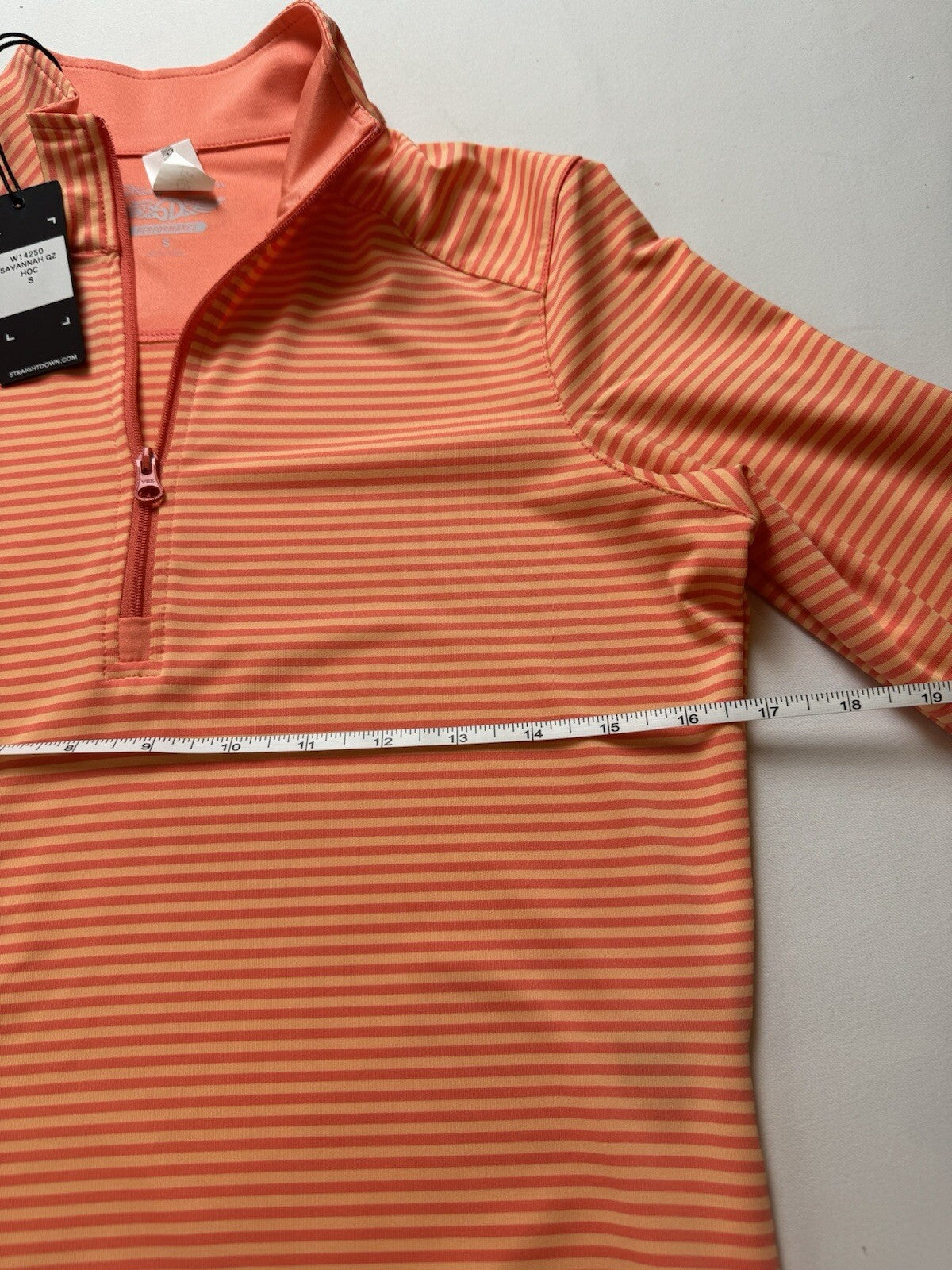 Straight Down Women's Golf Sweatshirt Sz S.  (B.106)