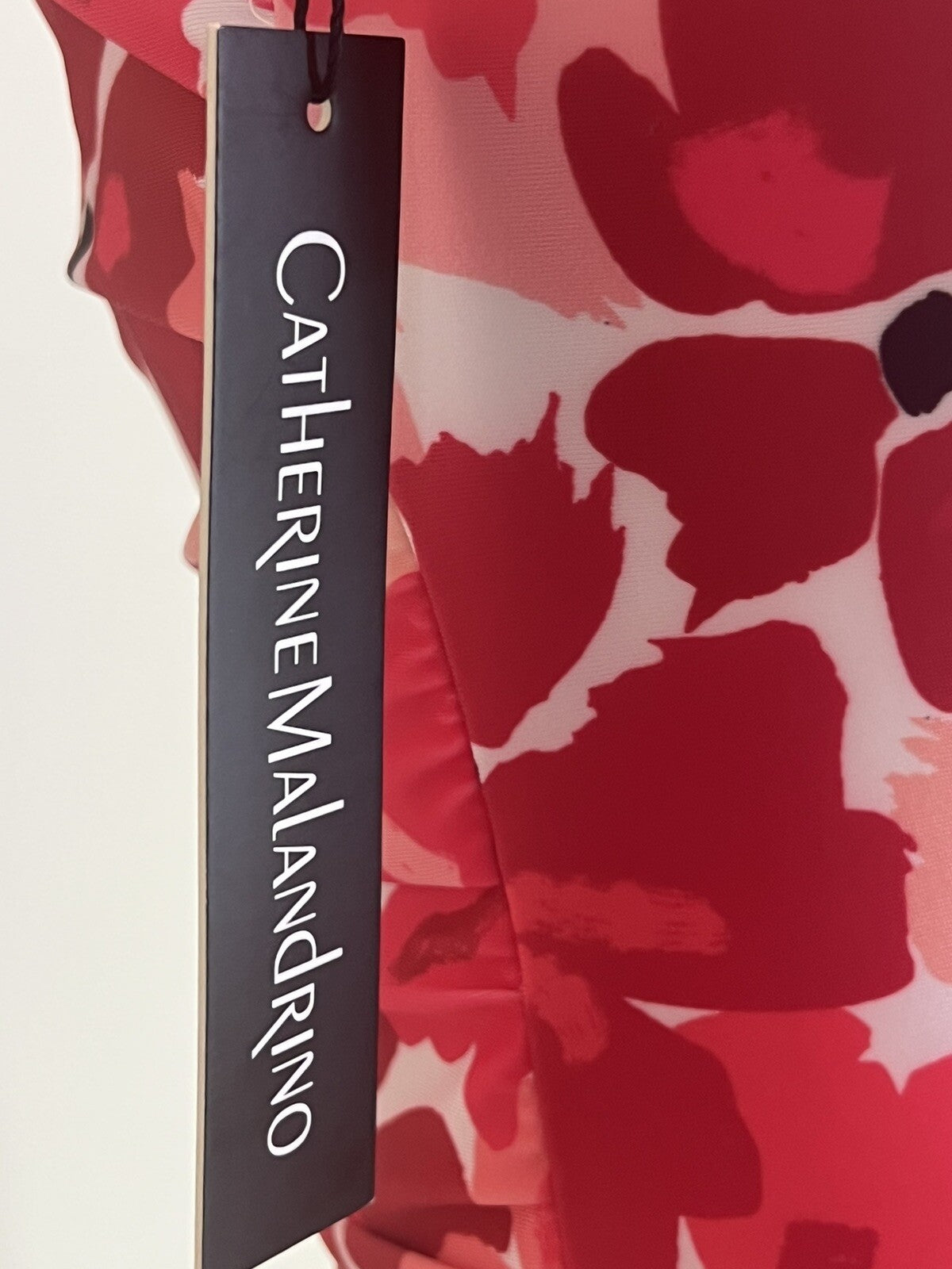 Catherine Malandrino Women’s Bathing Suit Sz S Floral 1pc Swimsuit $120 Retail