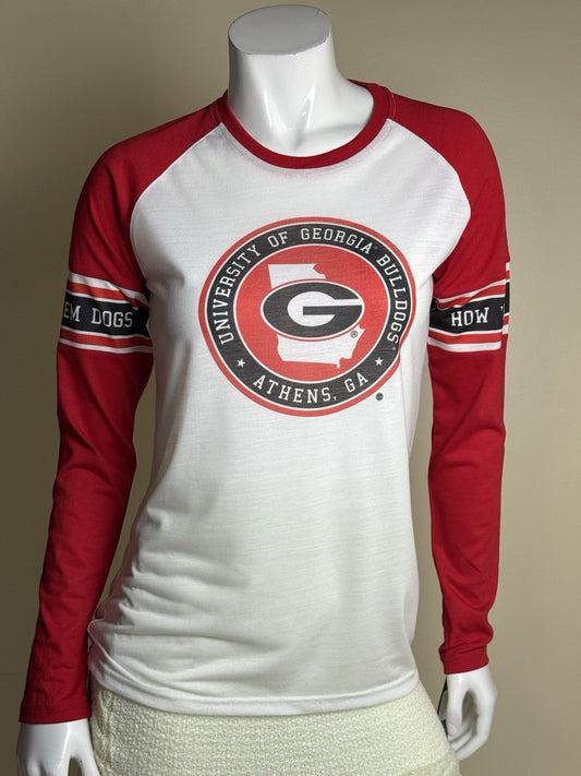 LeverWear Women's University of Georgia Logo Sweatshirt Sz M.   (B.032)