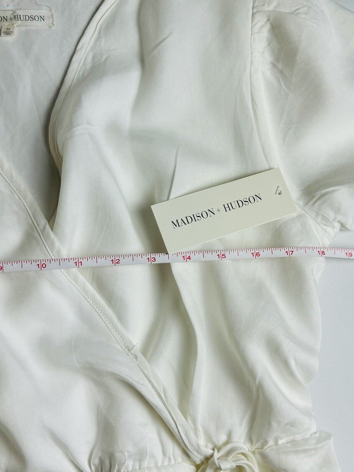 Madison + Hudson Women's White Dress Size M