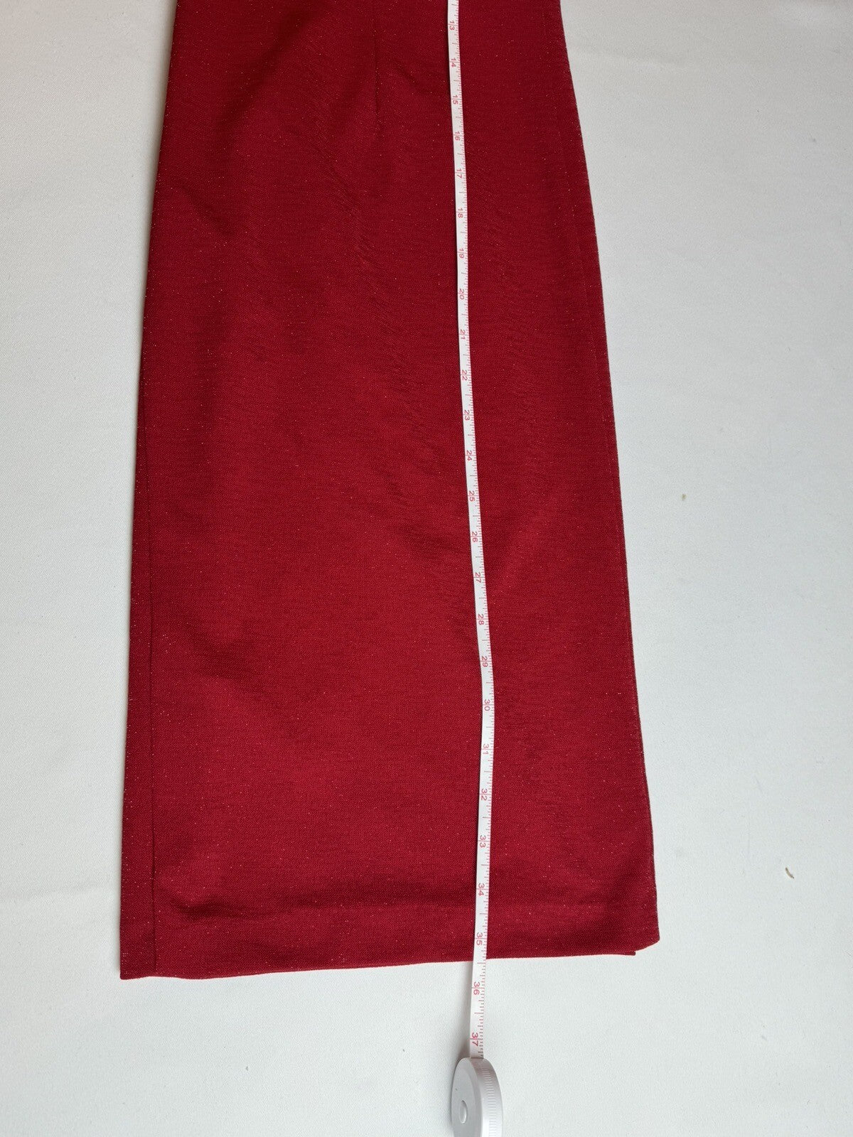 Shelby Nites One Shoulder Red Dress Sz 16.    (71)