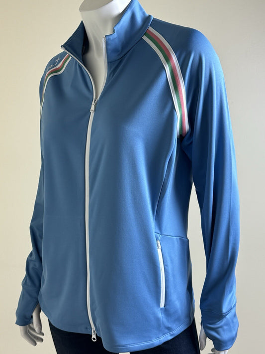$138 RLX Ralph Lauren Women's Golf Jacket Full Zip Sz XS. (B.94)