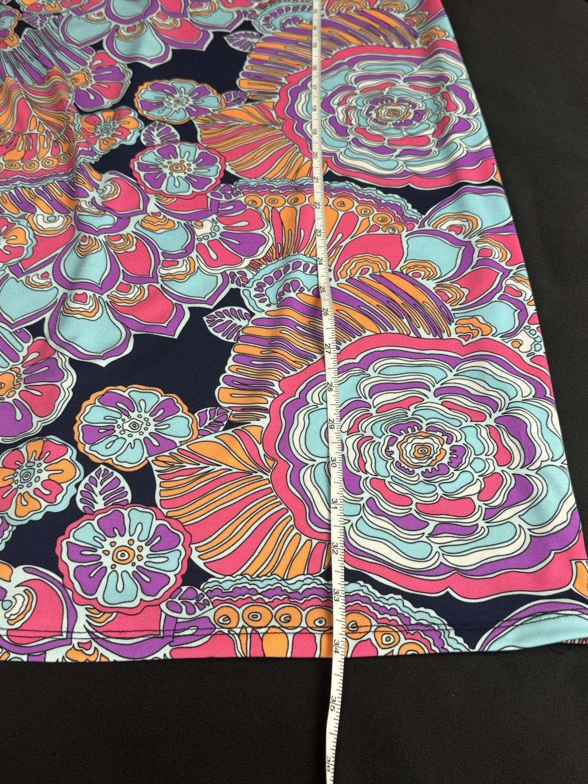 $178 TRINA TURK Multi Color Maxi Dress Sz M.  (B.082)