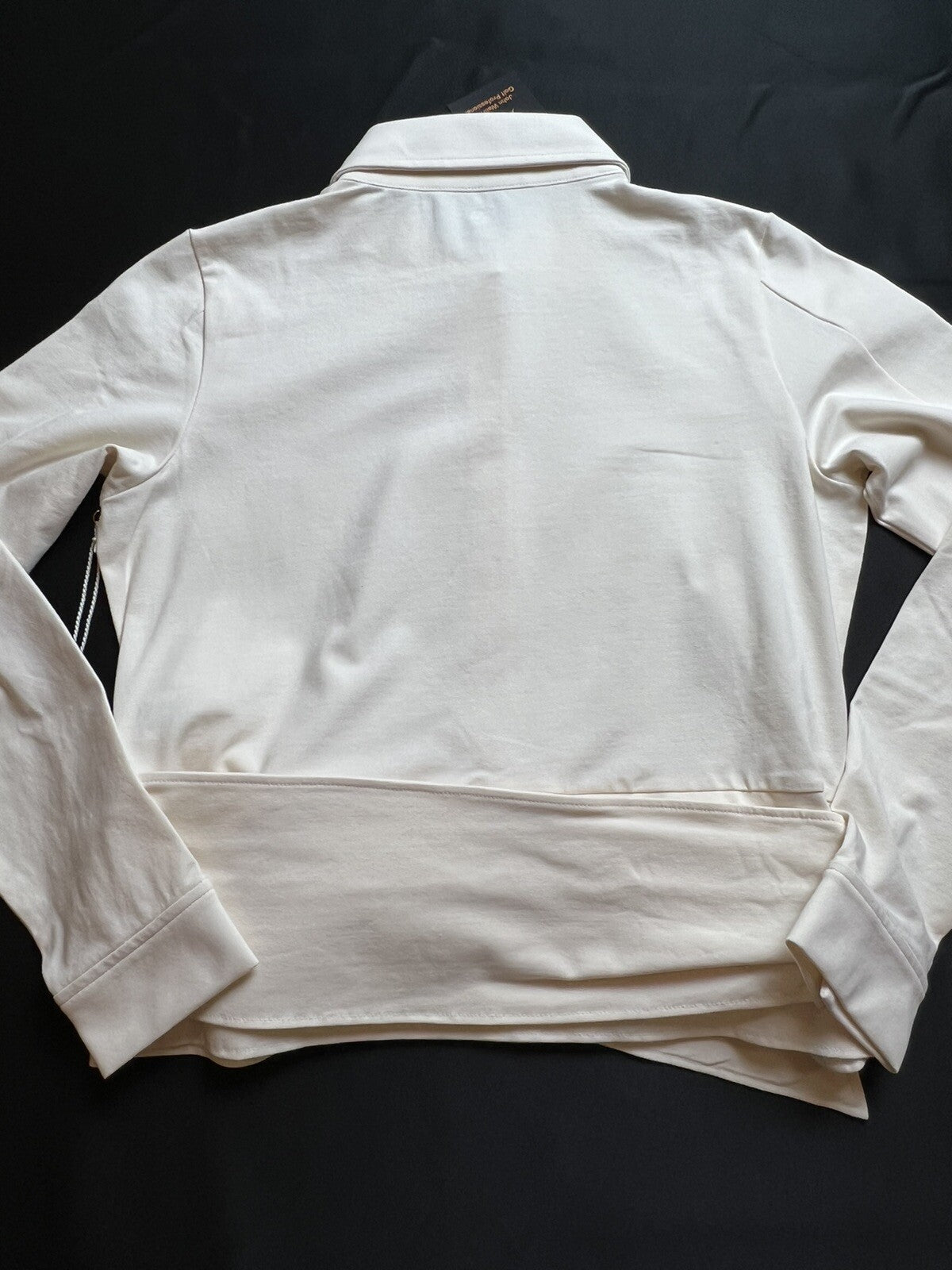 Spartina 449 Women’s Top Sz L Golf Long Sleeve Blouse Ivory