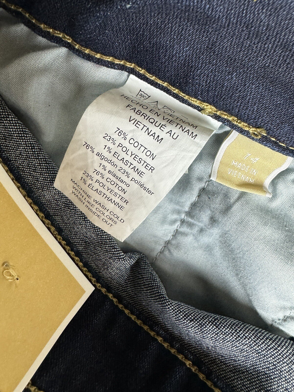 $125 Michael Kors Women's Bottom Blue Denim Jeans Size 14    (66)