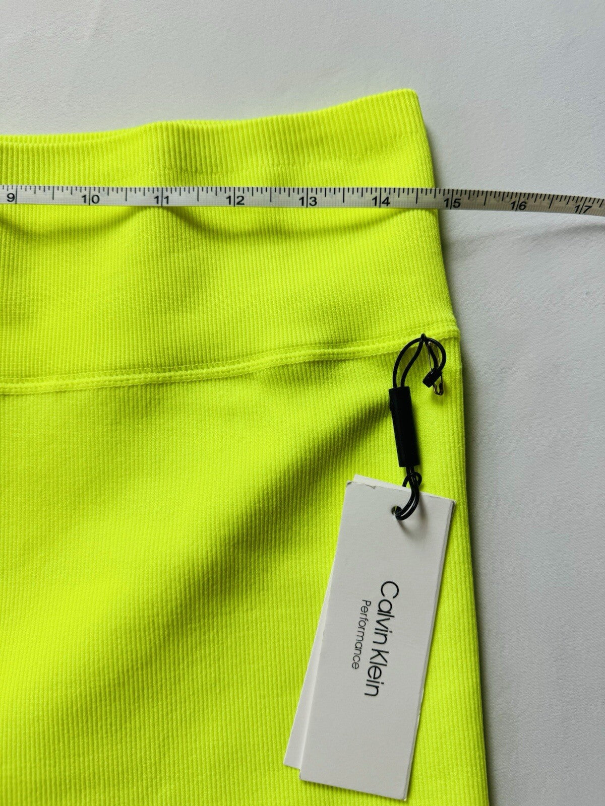 $69 Calvin Klein Performance Women’s Neon Leggings Sz XL.     (B.169)