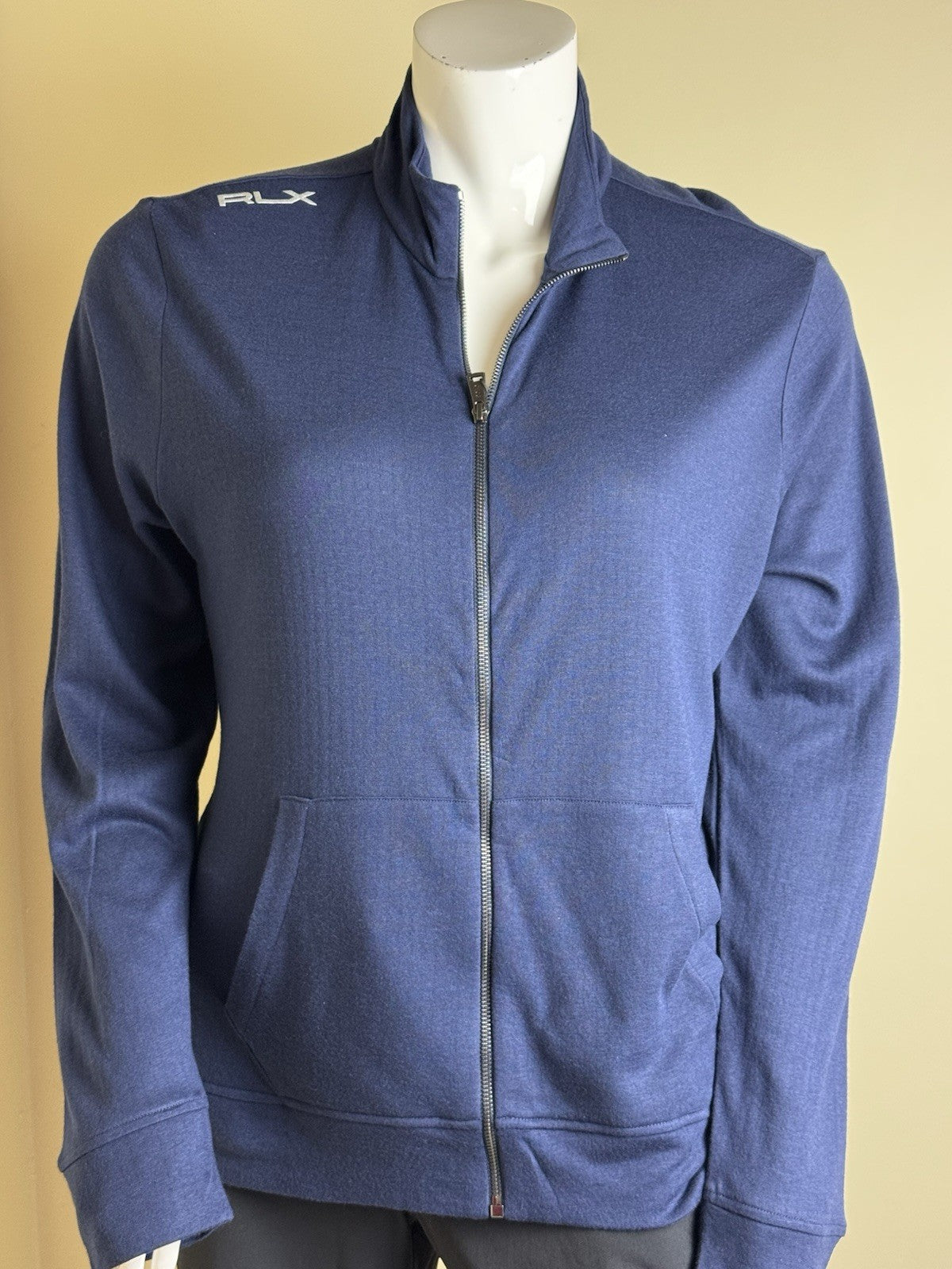 $228 Ralph Lauren Women's Golf Jacket Full Zip Sz L.      (B.191)