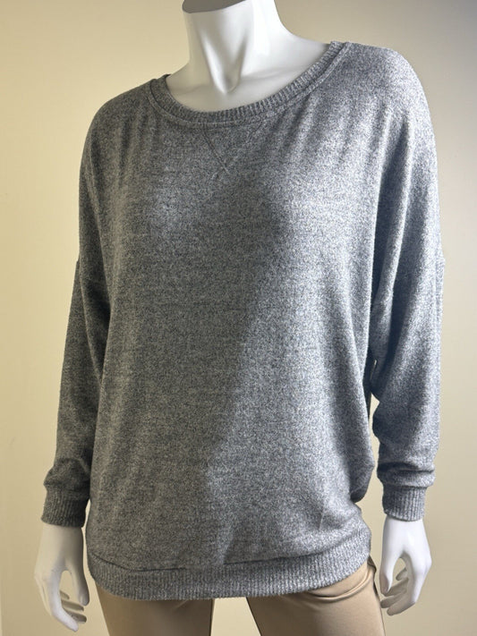 $128 Joie Sweater Pullover Women’s Heather Gray Jenina Sz S (B.116)
