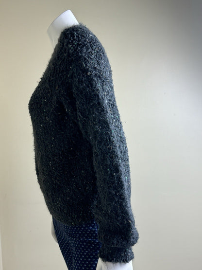 $79 Calvin Klein Women's Shaggy Sweater Size XS. (B.118)