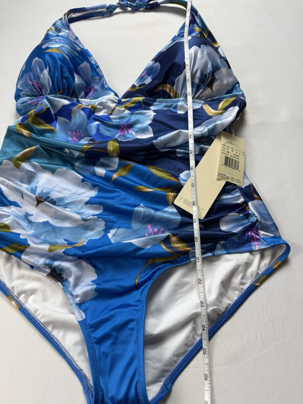 $99 Gottex Women's One Piece Swimsuit Size 16.      (B.150)