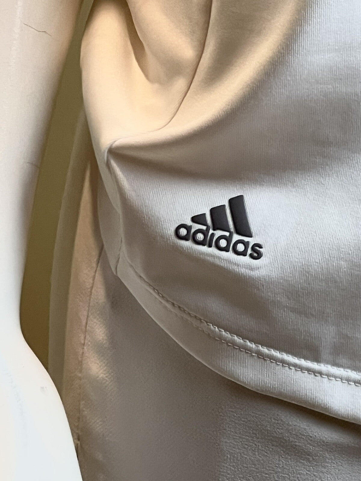 Adidas Women’s Polo Golf Shirt SZ M White Climacool