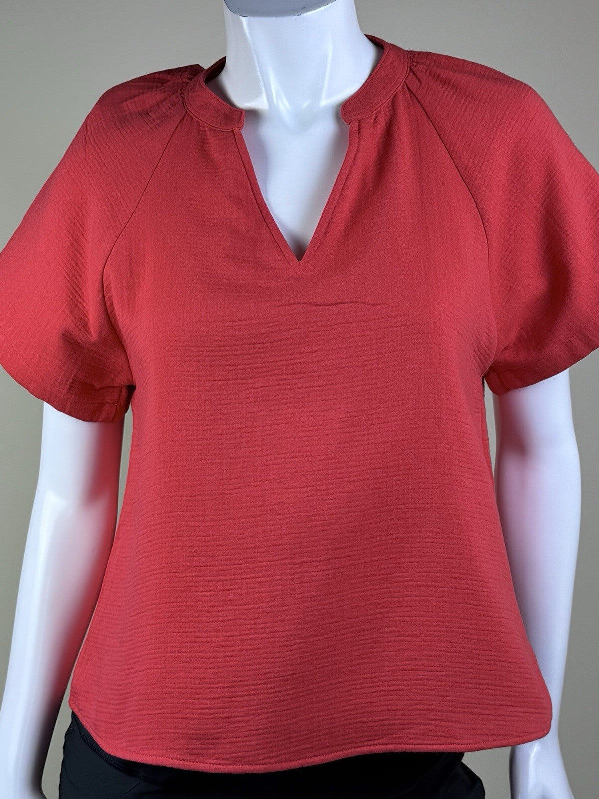$89 CALVIN KLEIN Women’s Knit Blouse Size M   (B.181)