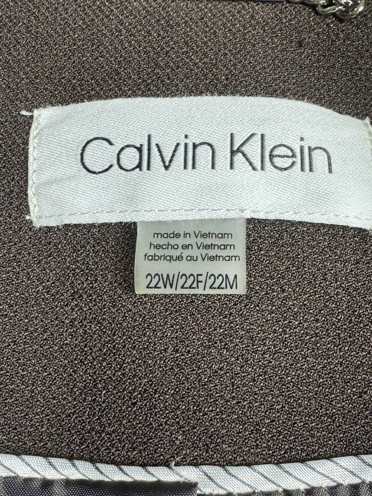 $159 Calvin Klein Women's Open-Front Blazer Jacket Size 22W. (B.155)