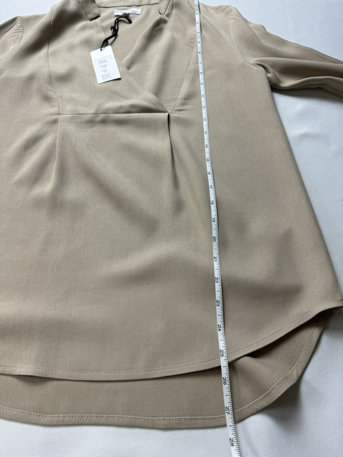 $189 Symphony by A.F. Women’s Golf Long Sleeve Blouse Sz XS