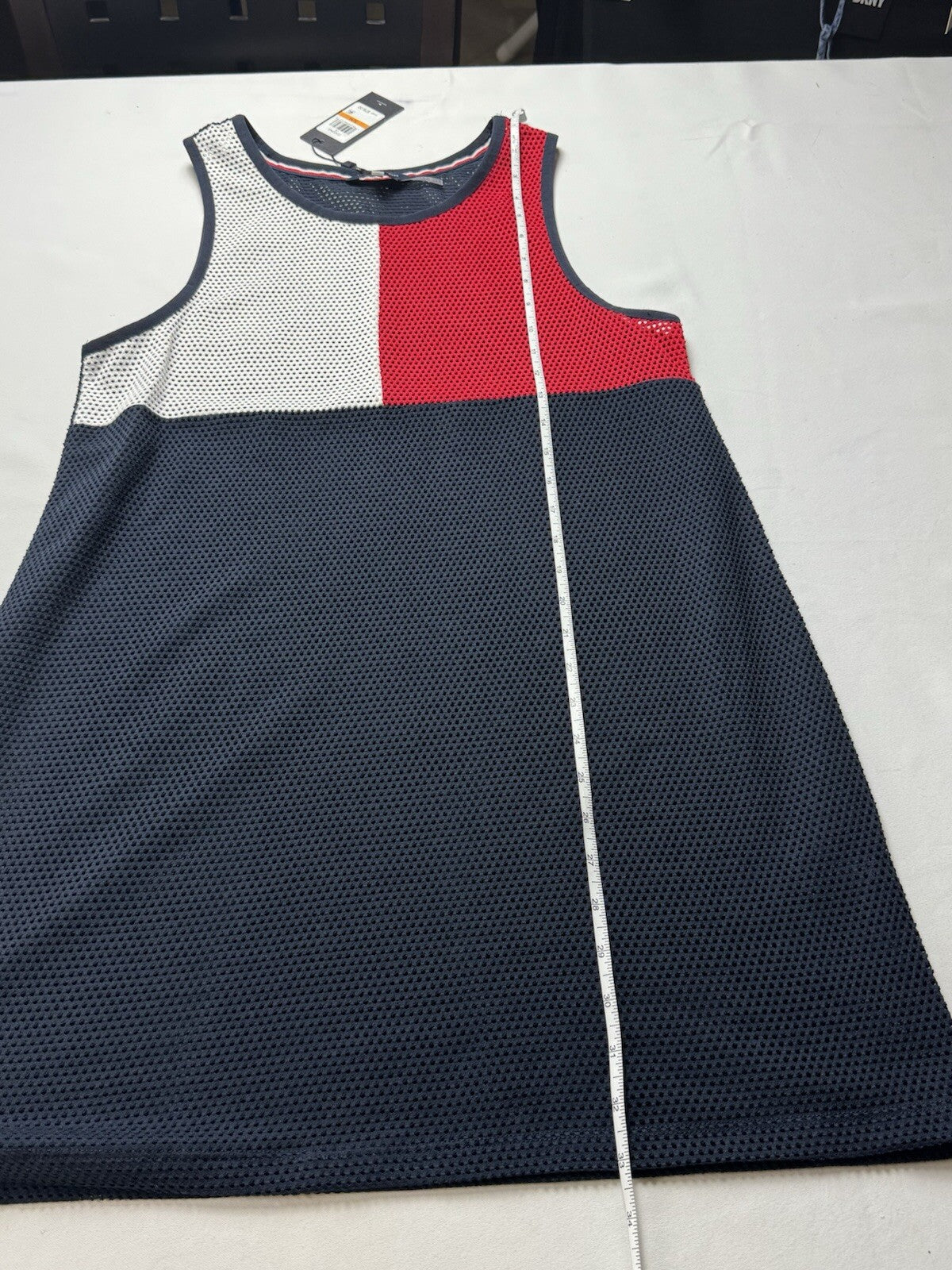 $79 Tommy Hilfiger Women’s Mesh Tank Top Sz S/M (B.141)
