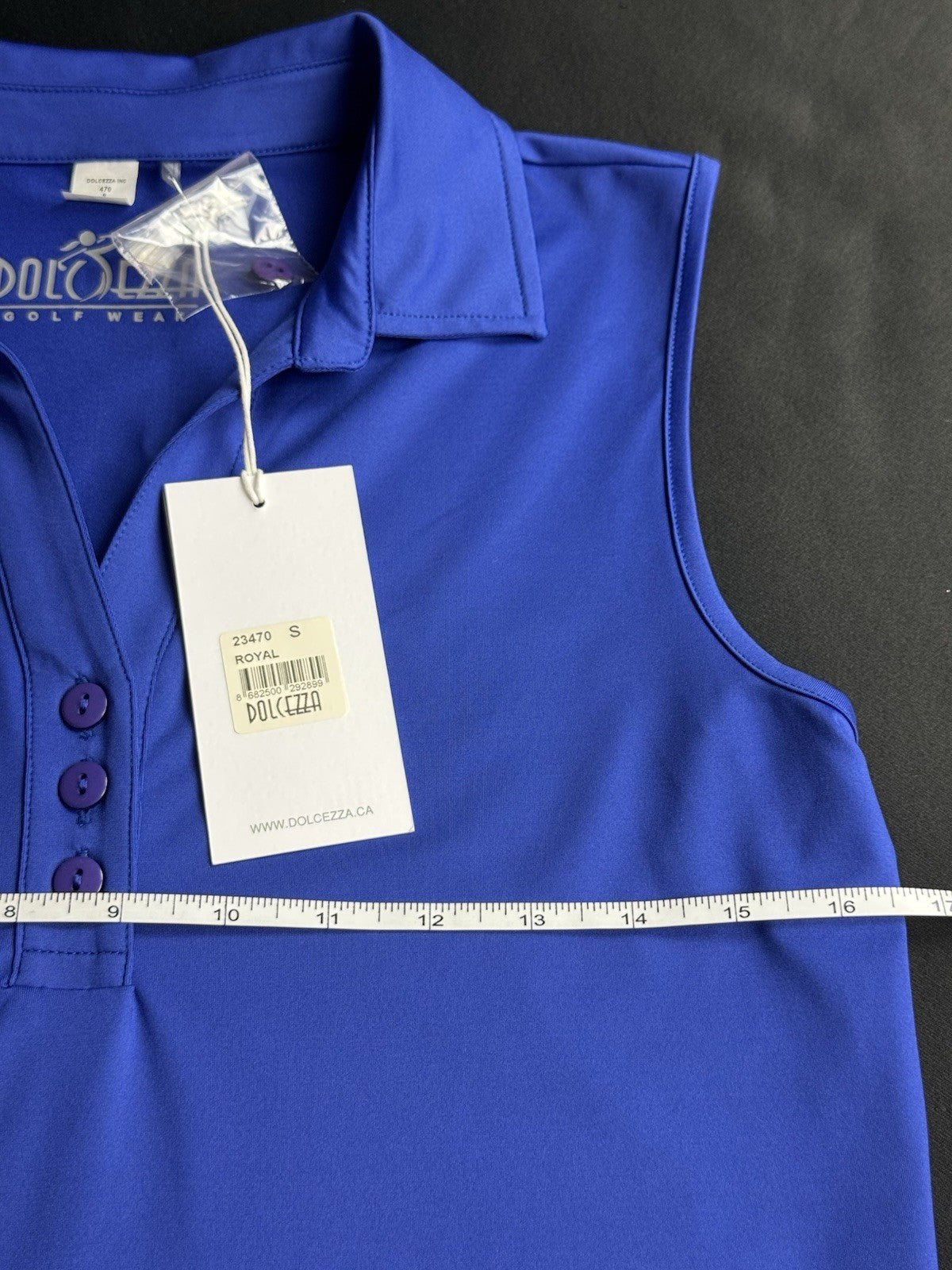 Dolcezza Women’s Royal Blue Golf Short Sz S.      (B.188)