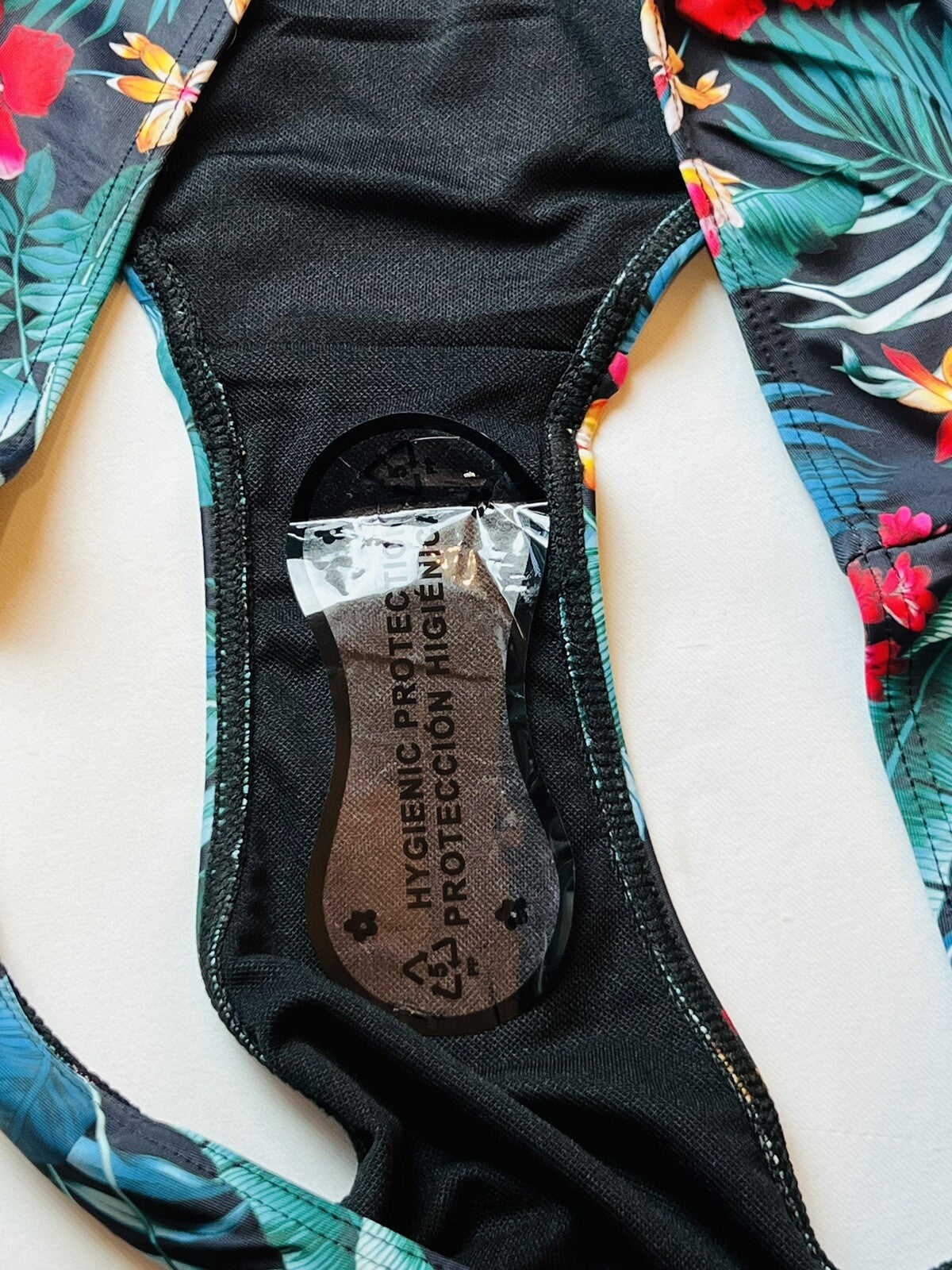 Women's 2 Piece Swimsuit Top Size 2XL Tankini Bottom Sz XL Floral (8)