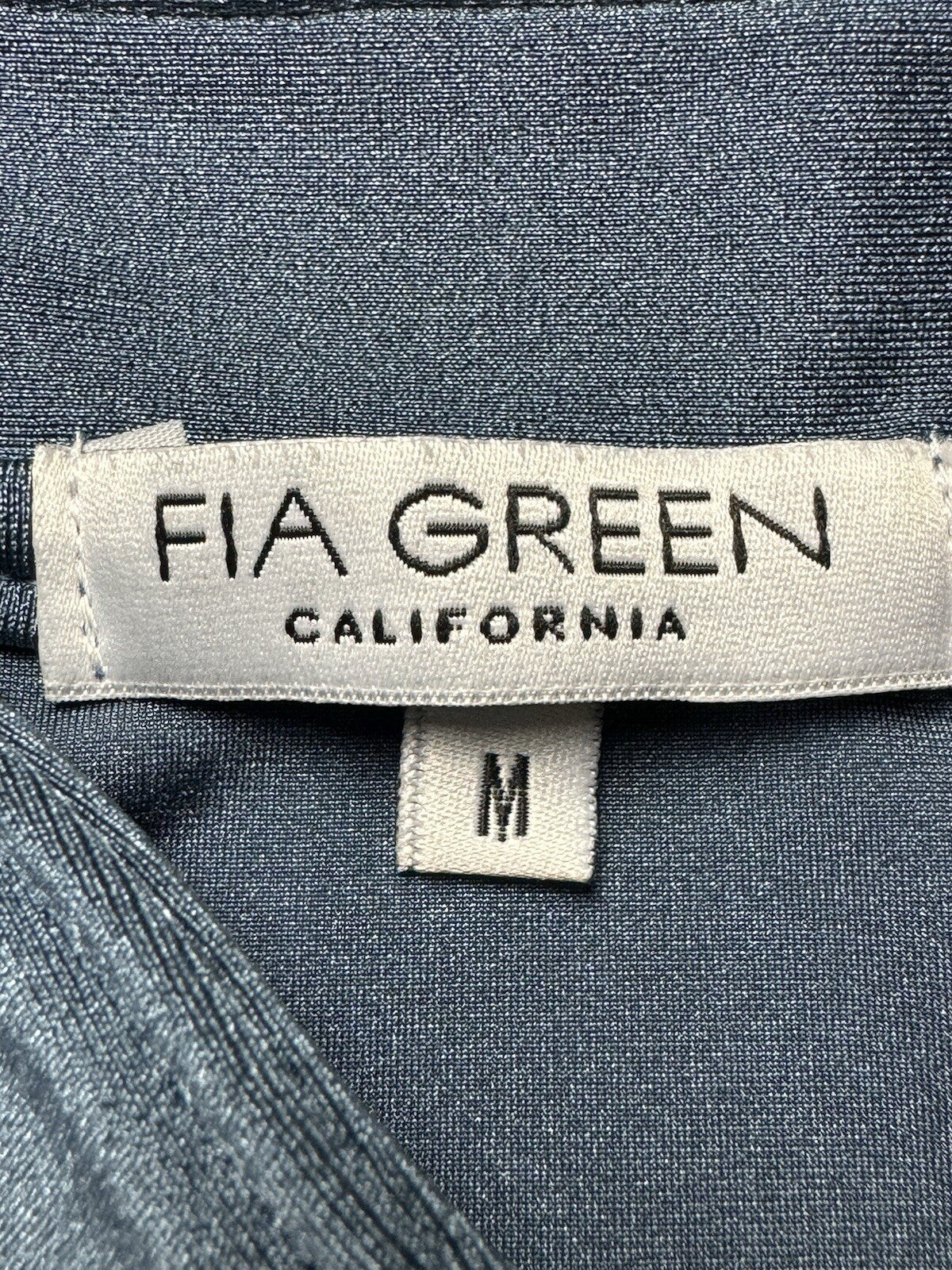 FIA Green California Women’s Top Sz M Golf Shirt. (B.96)
