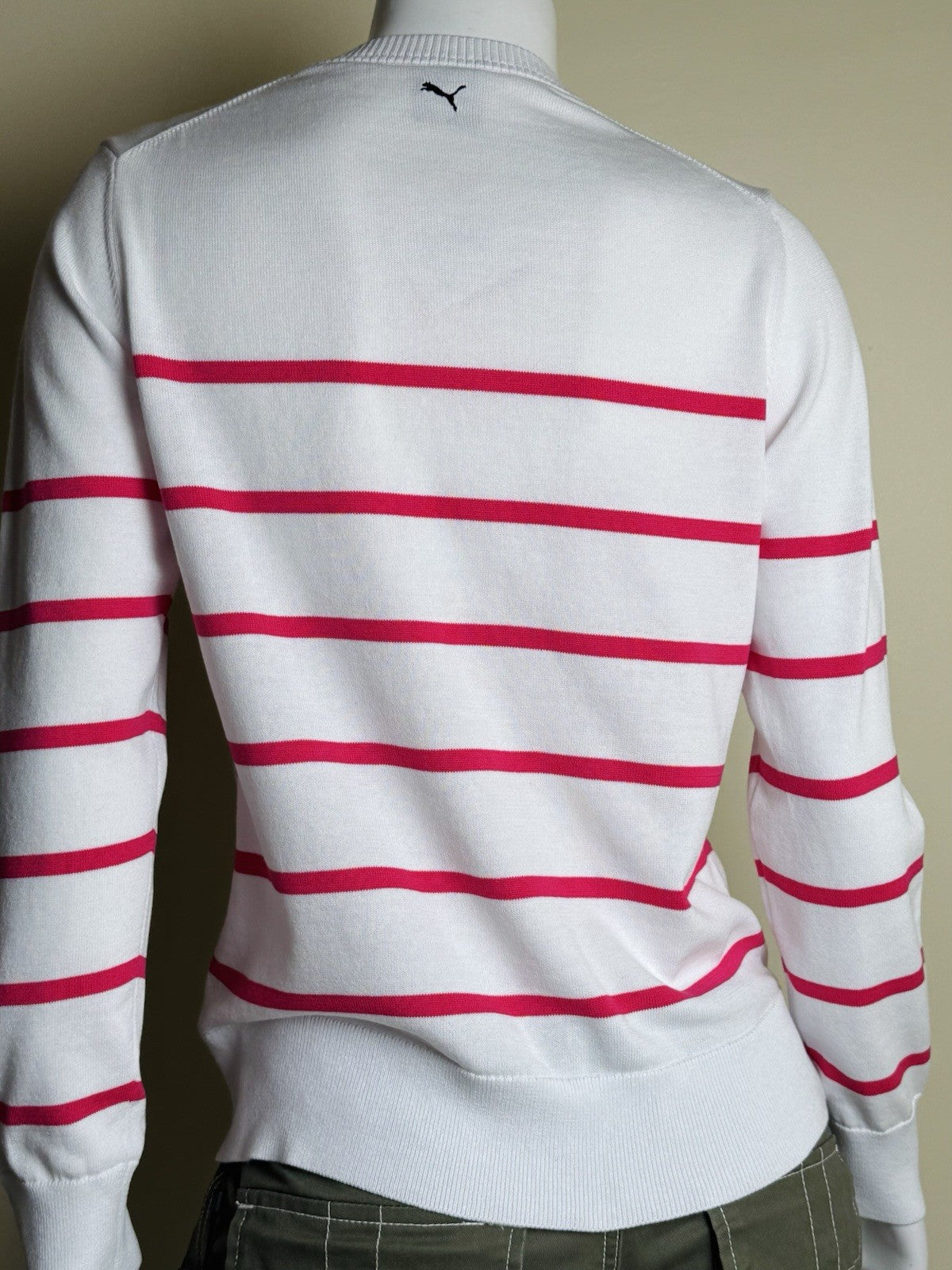 Puma Women's Golf Striped Sweater Size S.   (B.154/3)