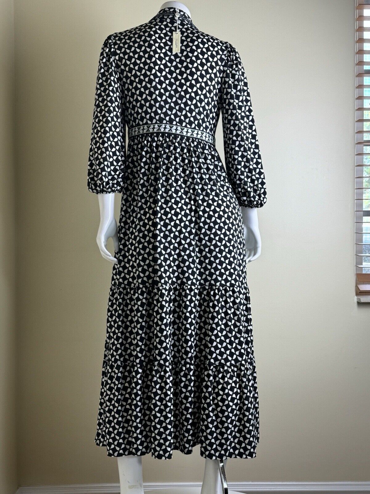 $148 Max Studio Long Sleeves Maxi Dress Sz S. (B.18)