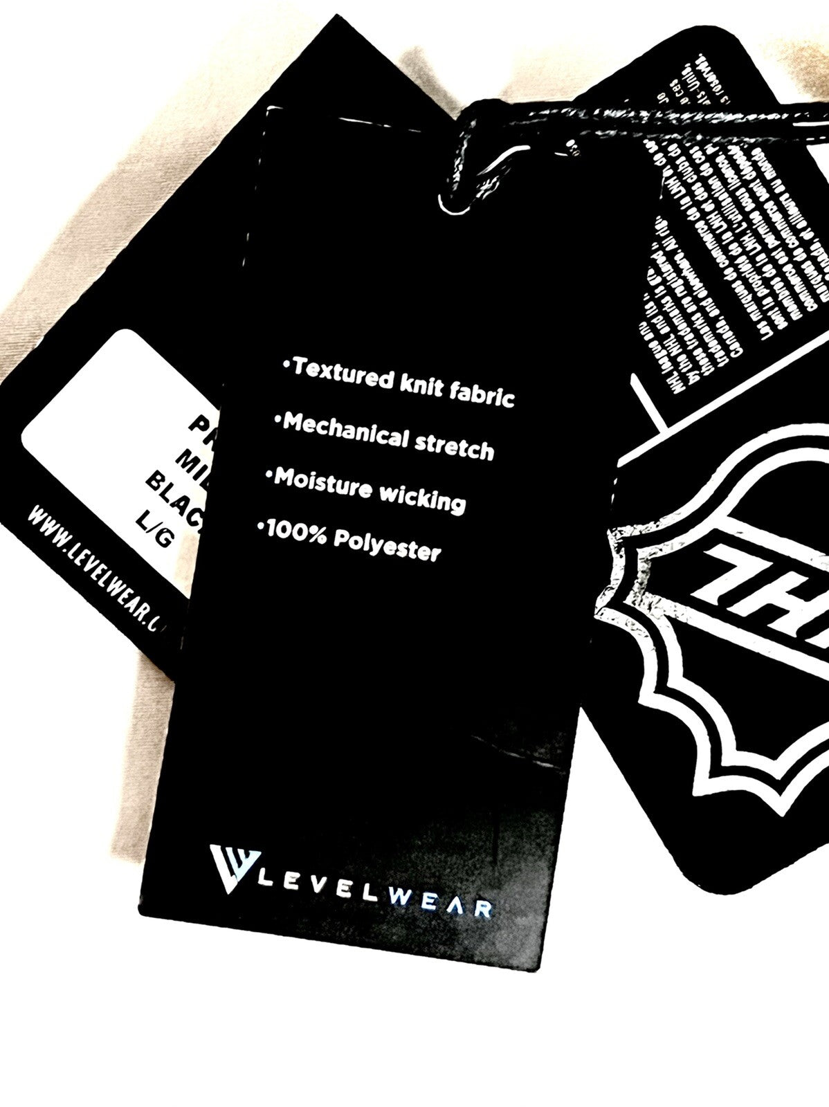 LevelWear Women's Golf Polo Shirt Black Sz L (16)