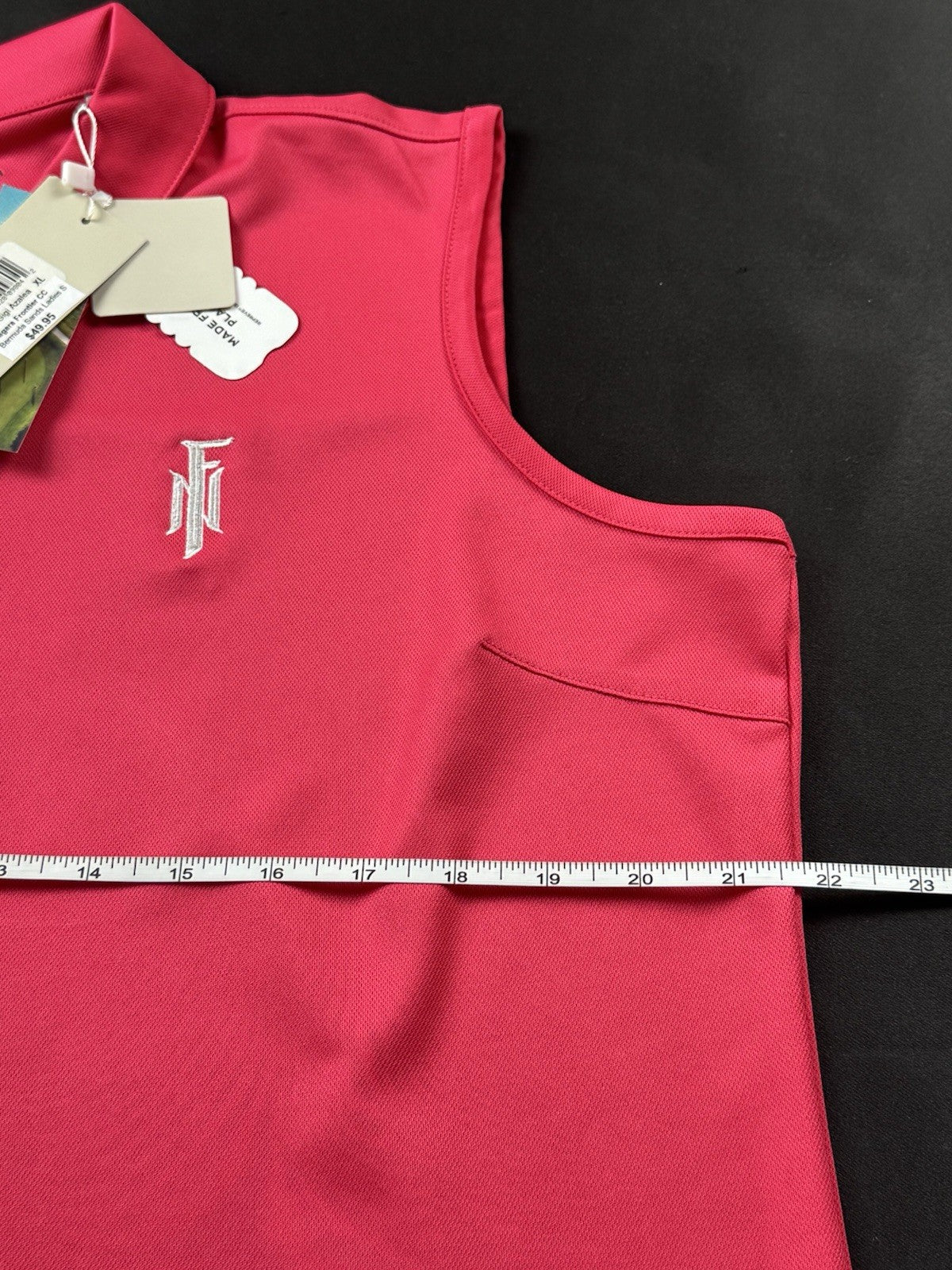 $49 Bermuda Sands Women's Golf Polo Shirt Sz  XL.       (B.181)