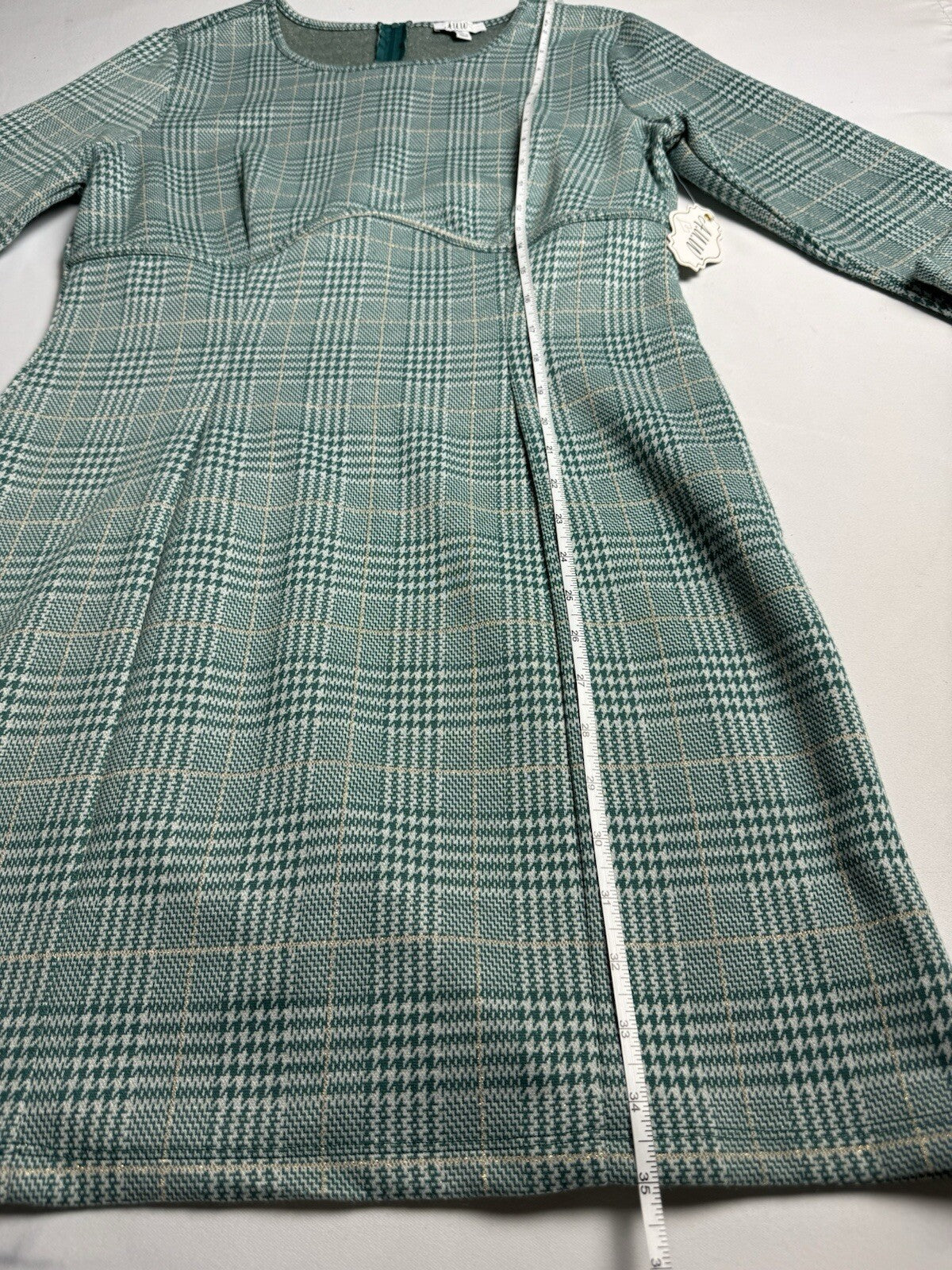 AUW Women’s Plaid Bodycon Dress Sz XL.    (B.101)