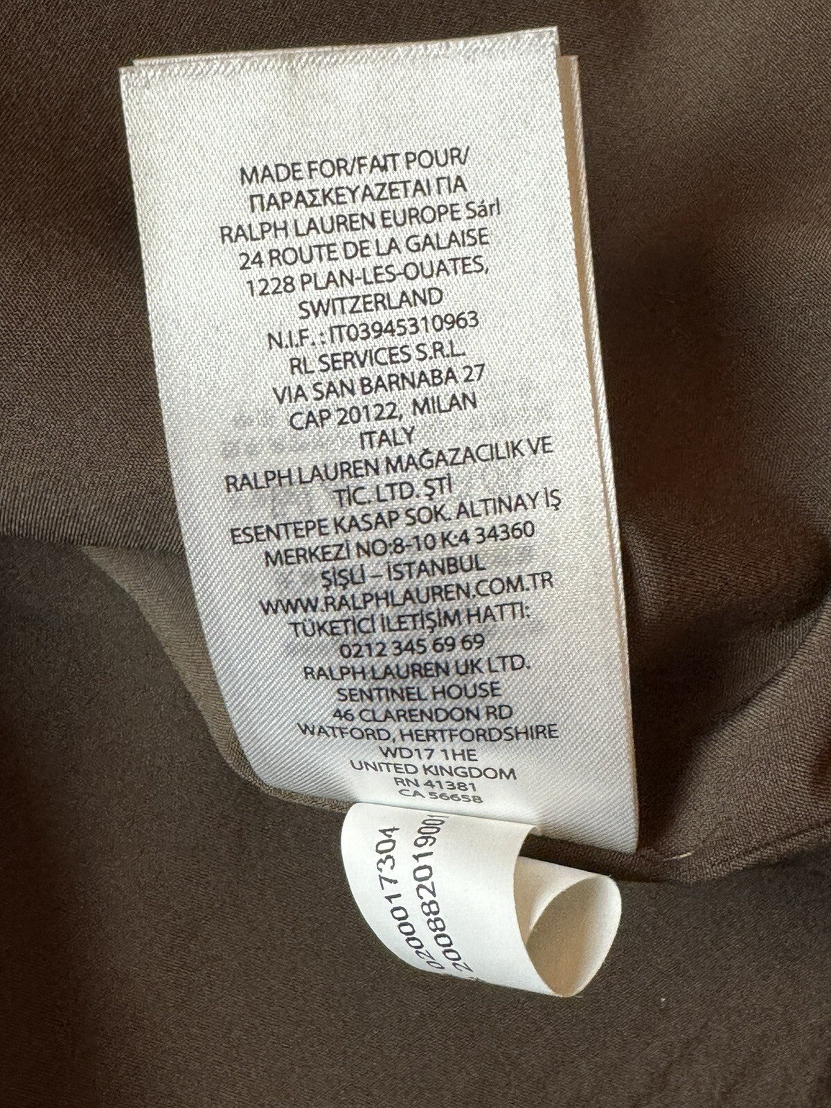 Lauren Ralph Lauren Women’s Brown lined Blazer Sz 10.   (56)