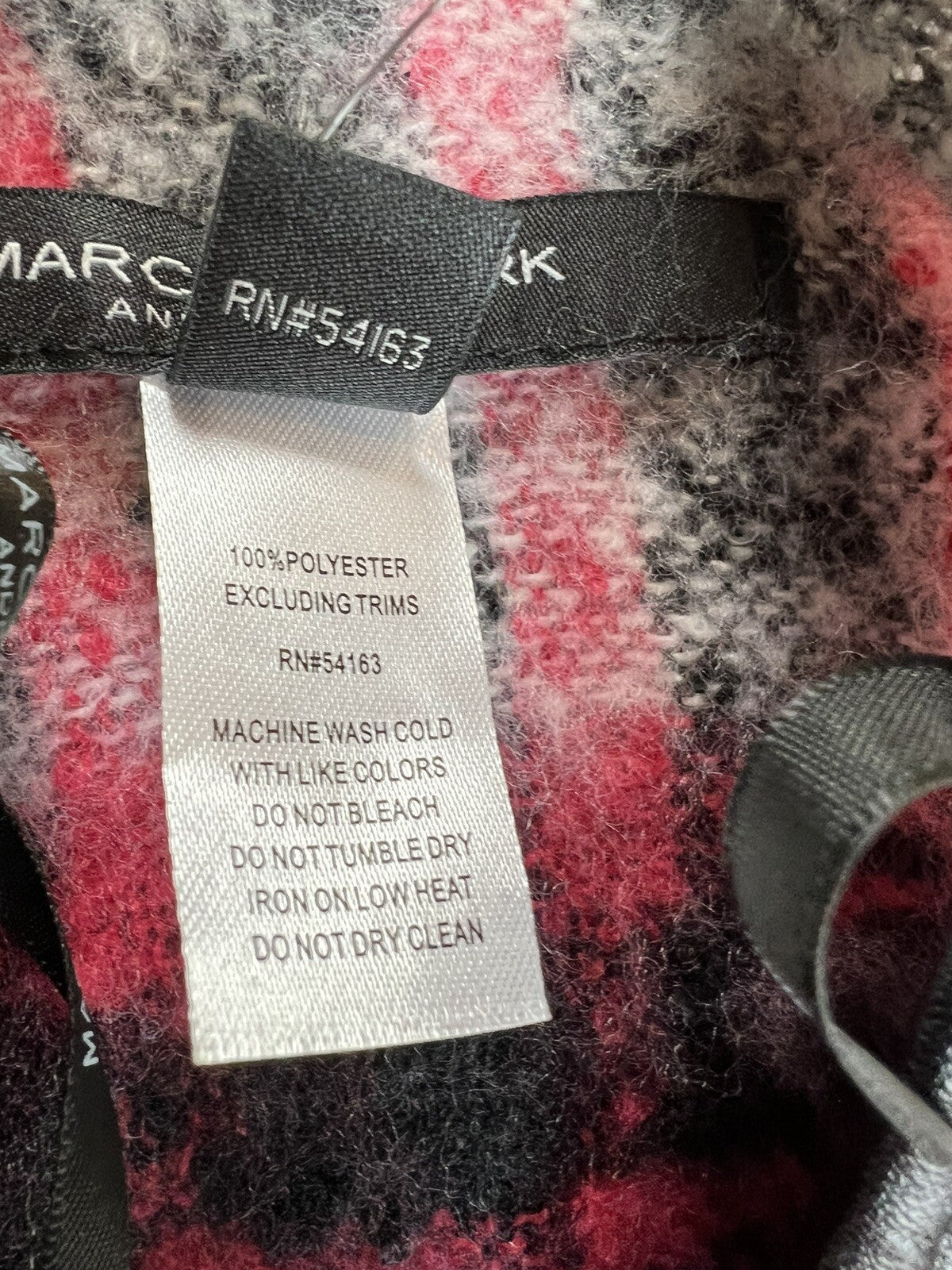 Marc New York Women’s Poncho Plaid One Size