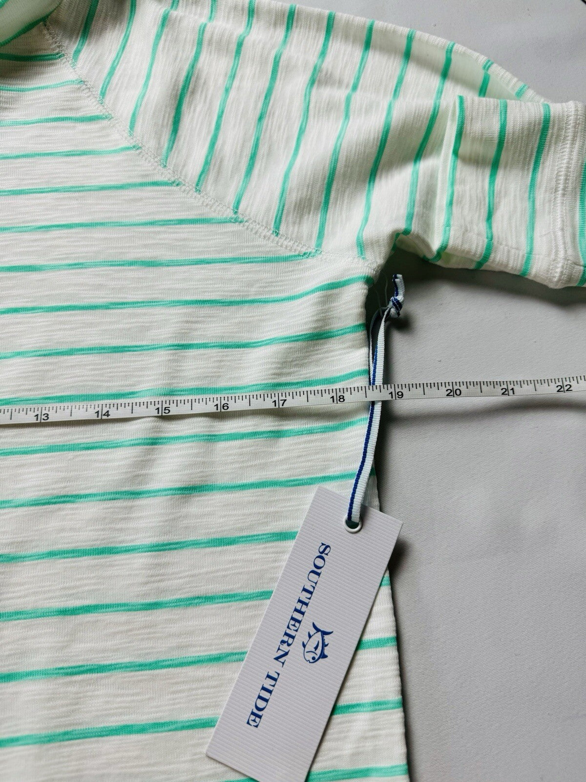 Southern Tide Womens Striped Hoodie Sweatshirt Sz XS.      (B.111)