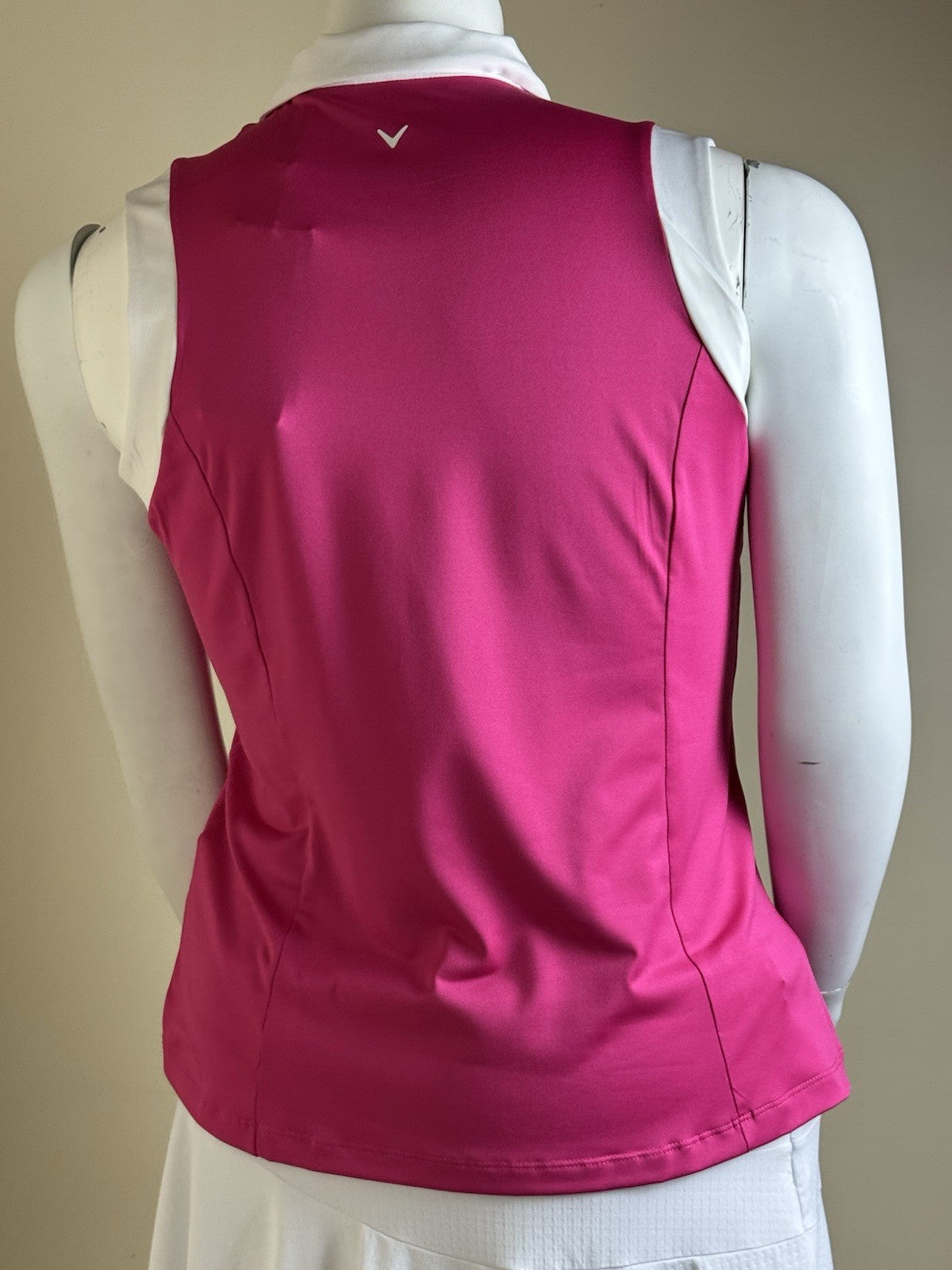 Callaway Womens Golf Tennis Shirt Fuchsia Sz XL.  (B.187)