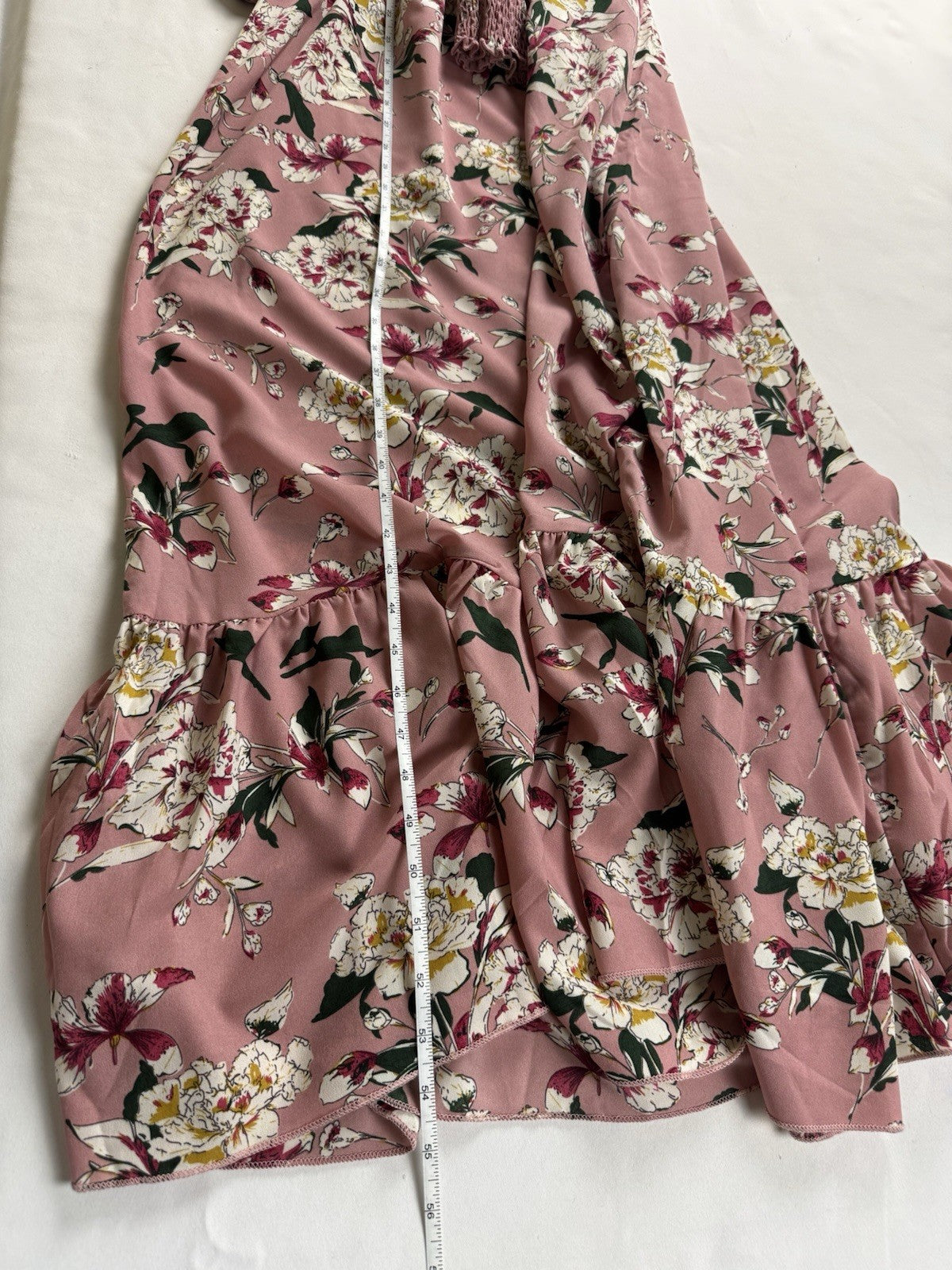 Women's Multi Floral Dress Sz XL       (B.168)