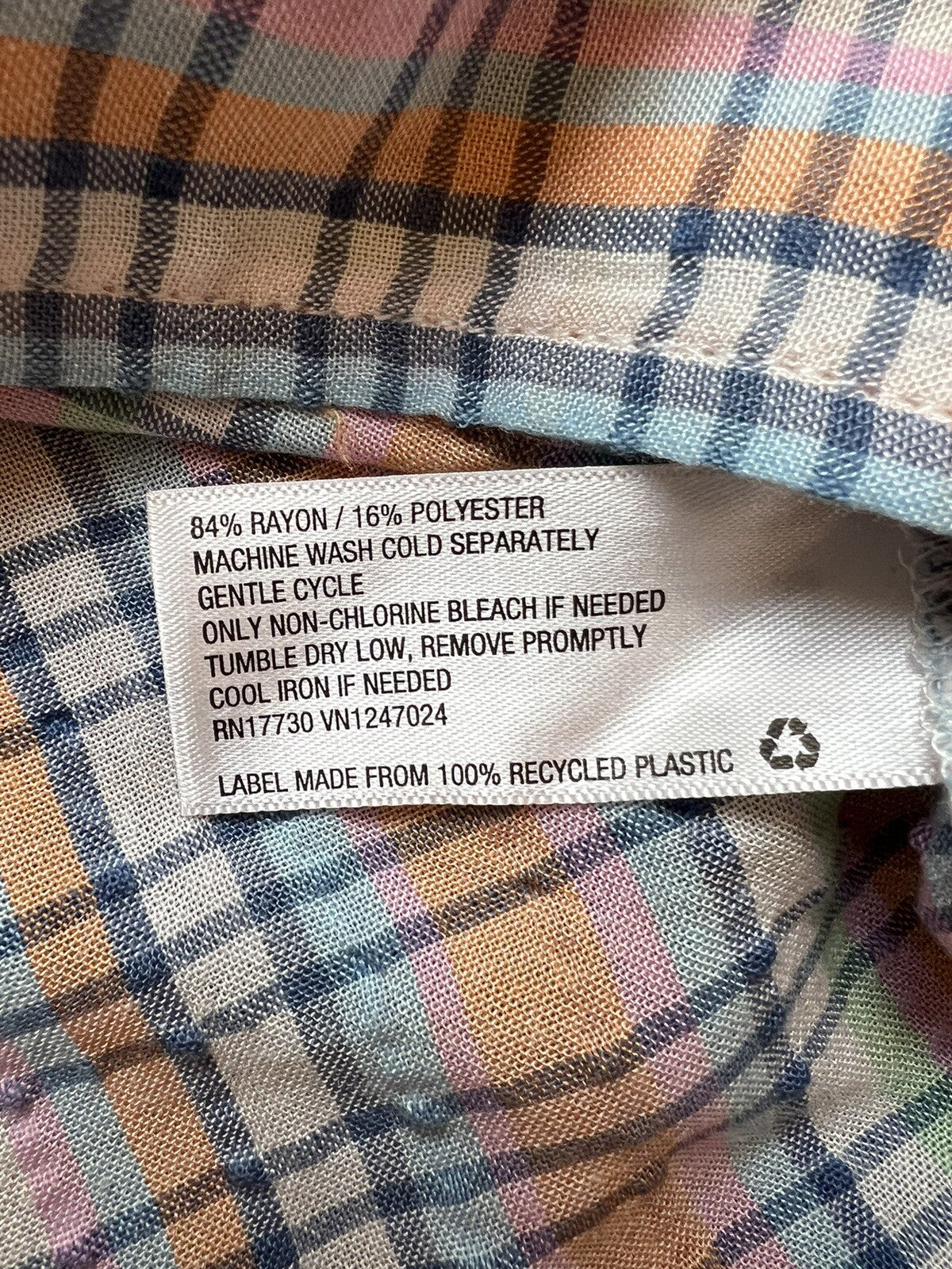 Goodfellow Women’s Button Down Shirt Sz S Striped Top