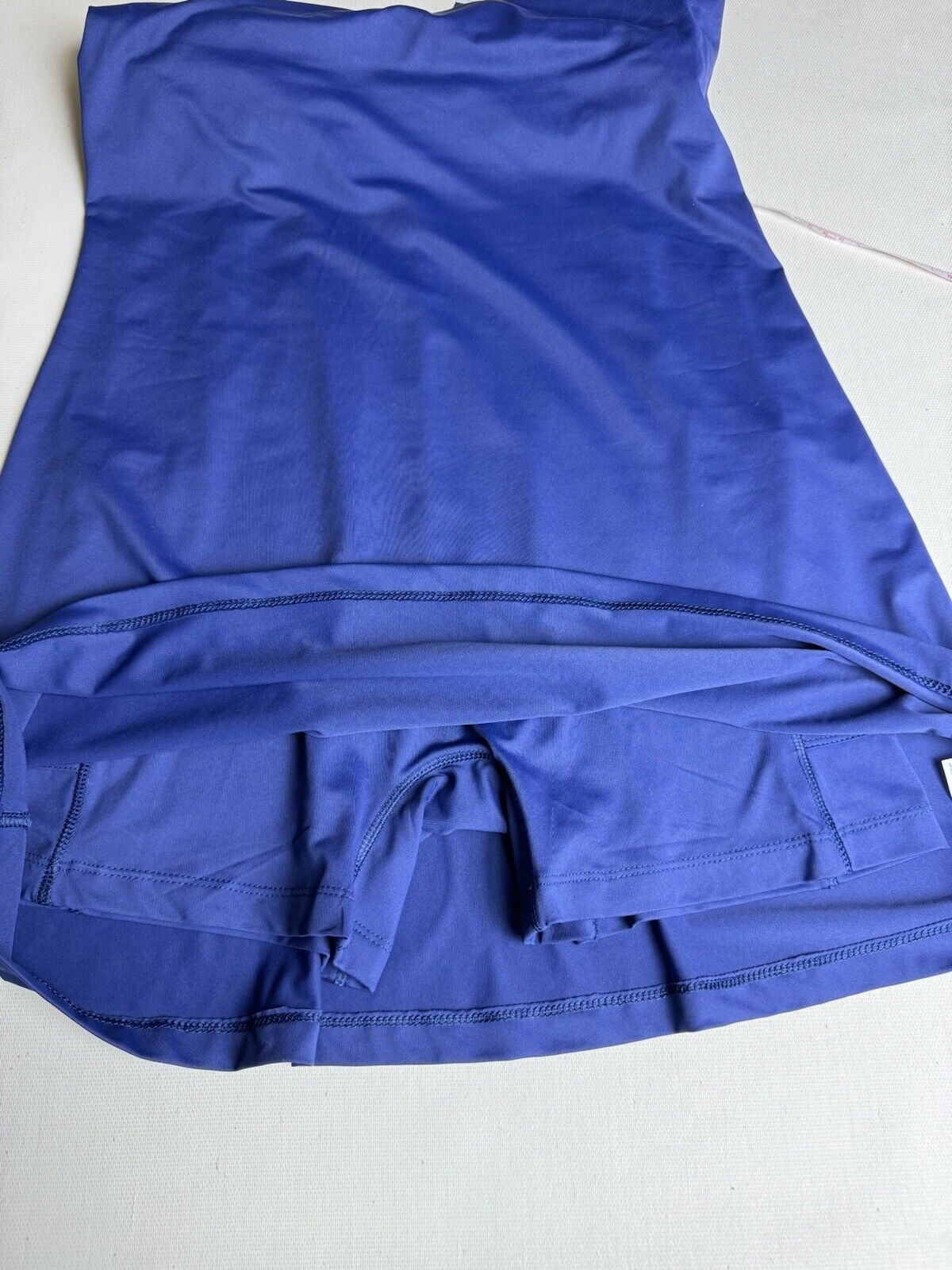 Cabana Life Sz S Active Sport Tank Dress Navy. (18)