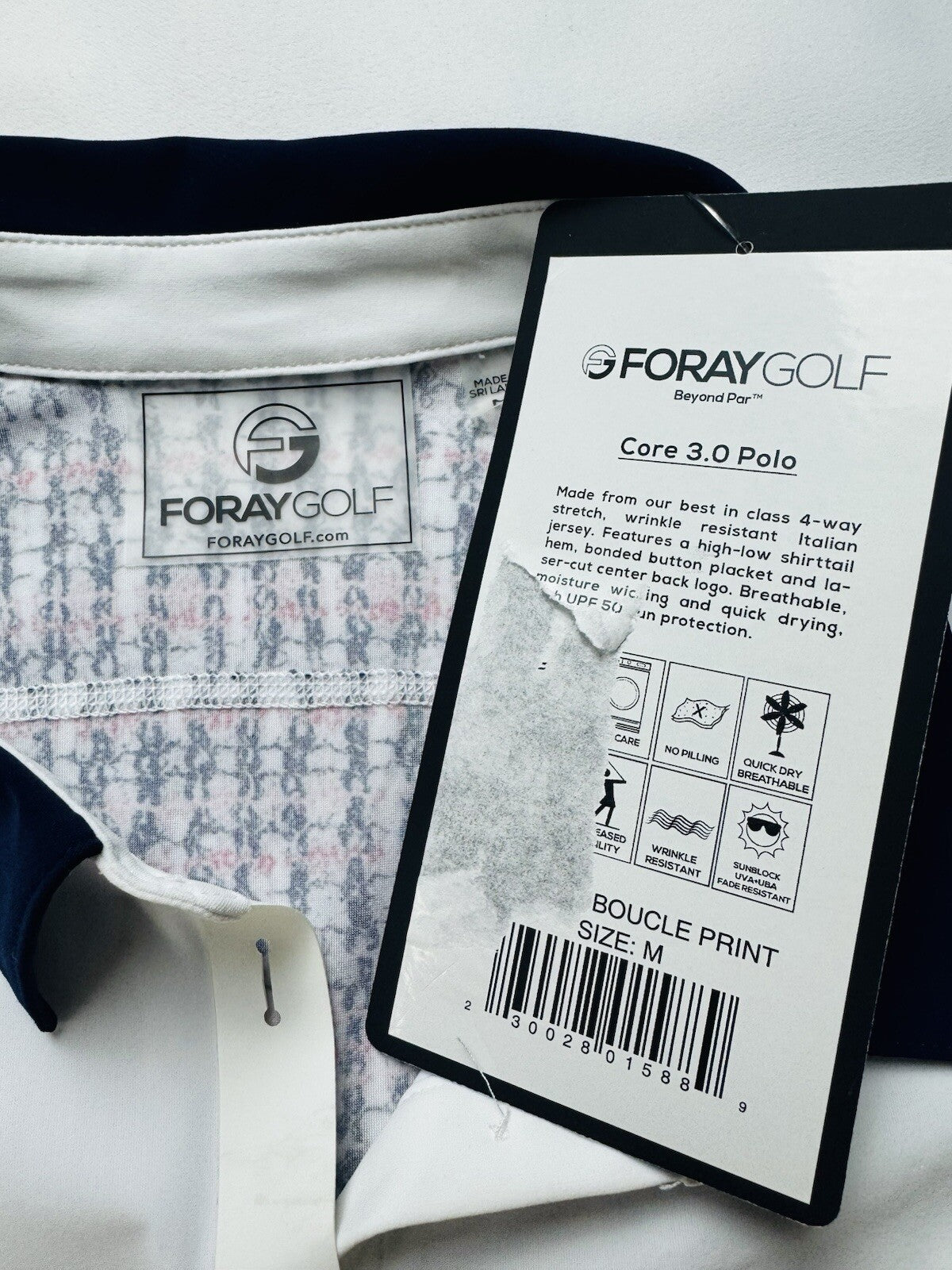 Foray Golf Womens Sleeveless Golf Polo Shirt. Sz M.   (B.139)